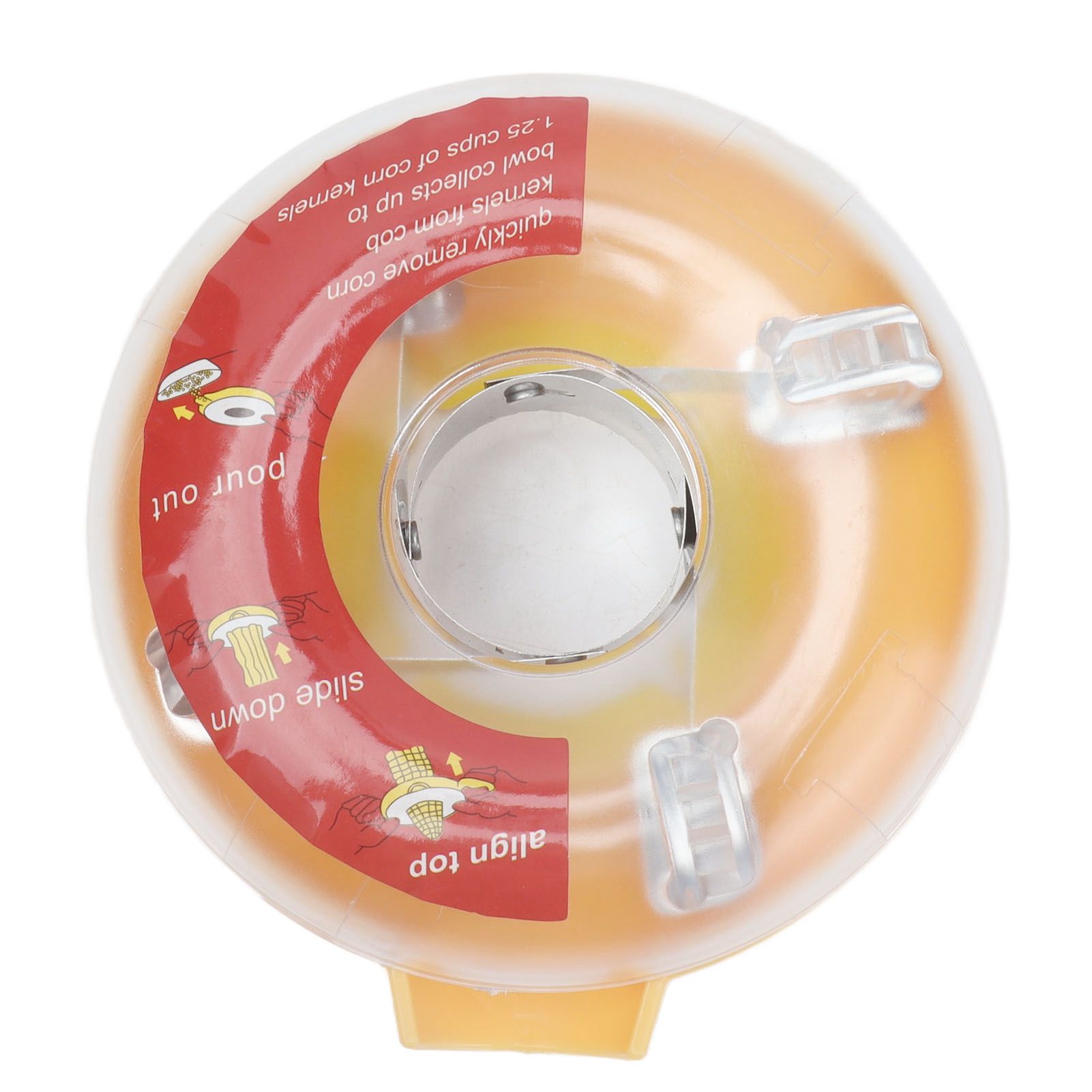 Corn Kerneler Stainless Steel Efficient Small Portable Manual Corn Stripper for Kitchen Home Restaurant - Image 1