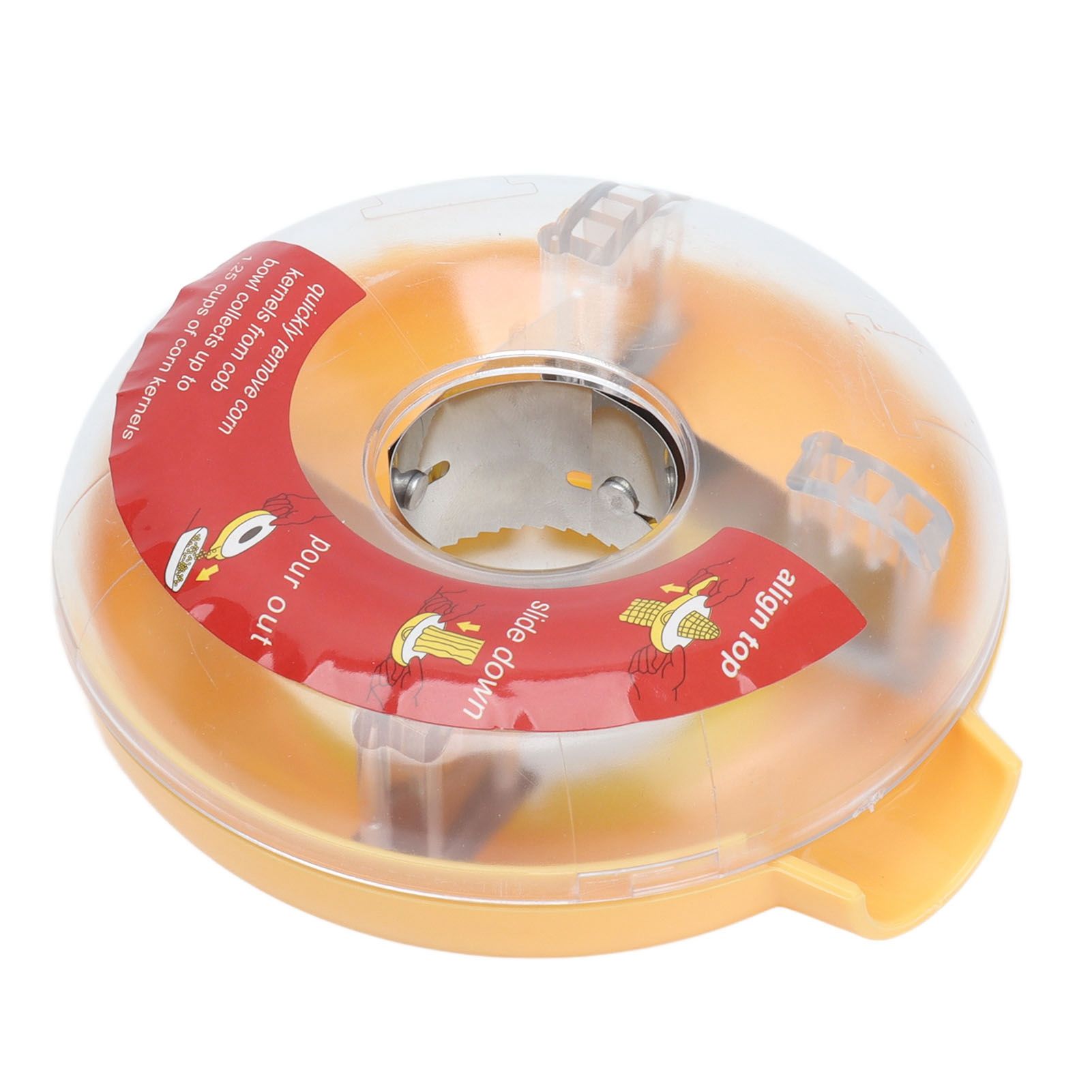 Corn Kerneler Stainless Steel Efficient Small Portable Manual Corn Stripper for Kitchen Home Restaurant - Image 4