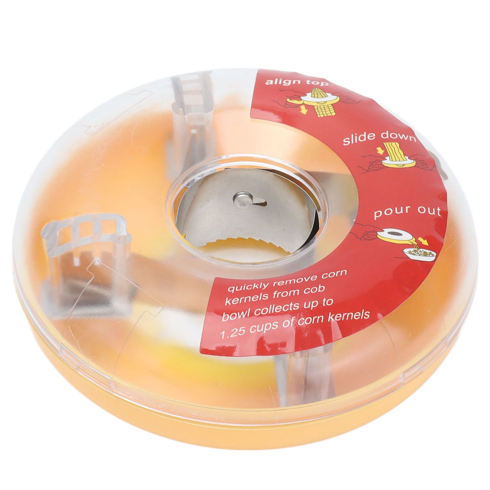Corn Kerneler Stainless Steel Efficient Small Portable Manual Corn Stripper for Kitchen Home Restaurant - Image 6