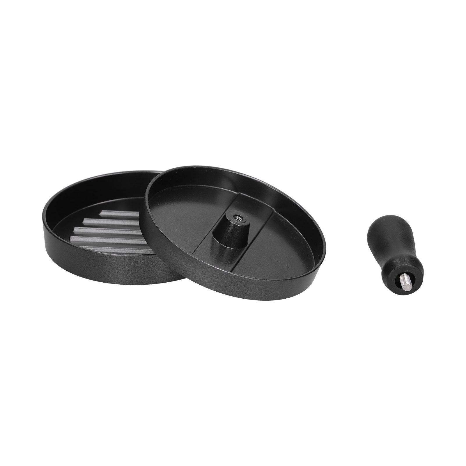 Hamburger Press Round Shape Hamburger Meat Patty Maker Mold Burger Maker Aluminum Alloy Handle - Image 1