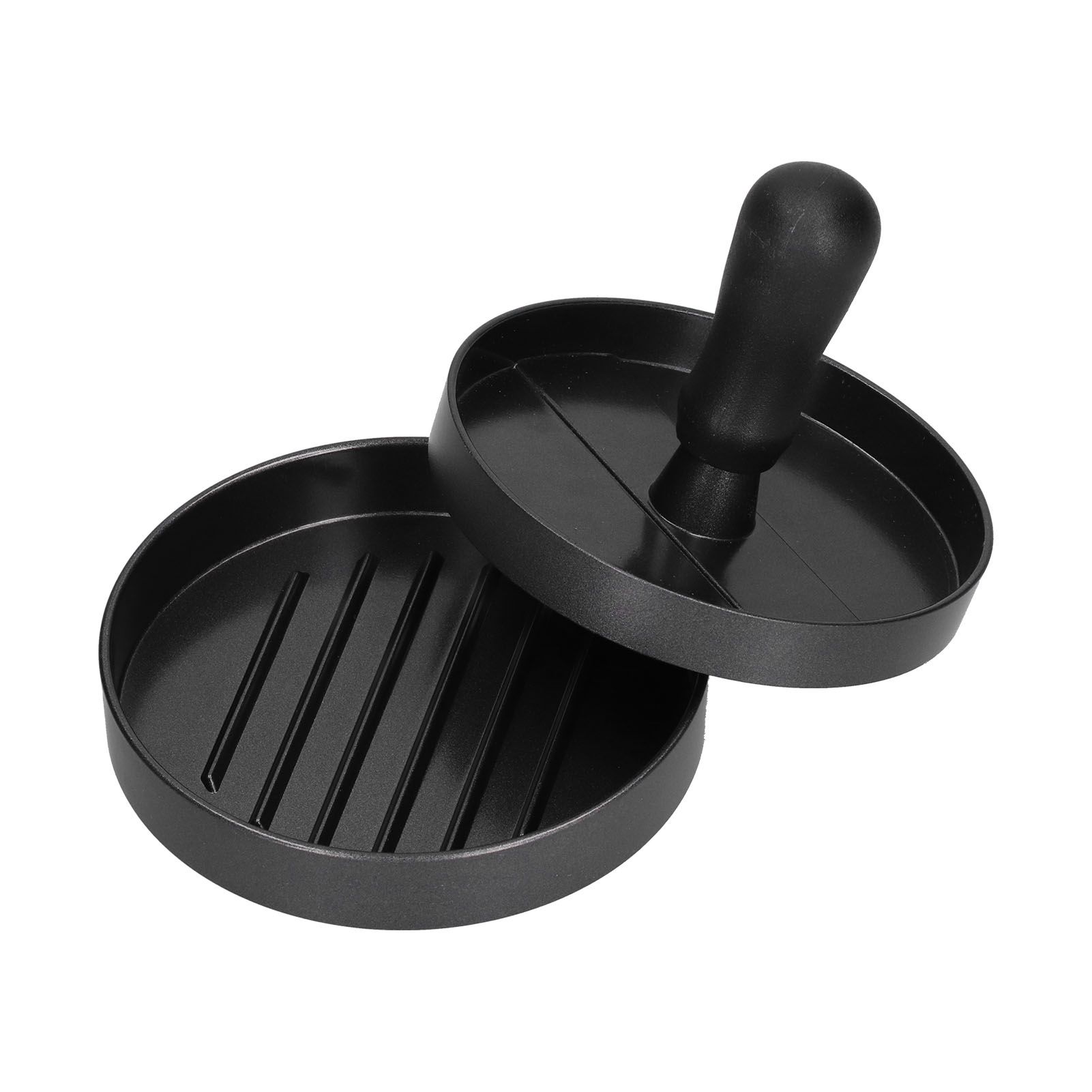 Hamburger Press Round Shape Hamburger Meat Patty Maker Mold Burger Maker Aluminum Alloy Handle - Image 6