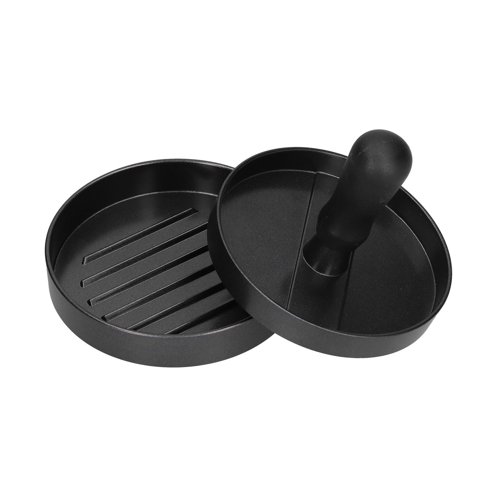 Hamburger Press Round Shape Hamburger Meat Patty Maker Mold Burger Maker Aluminum Alloy Handle - Image 7