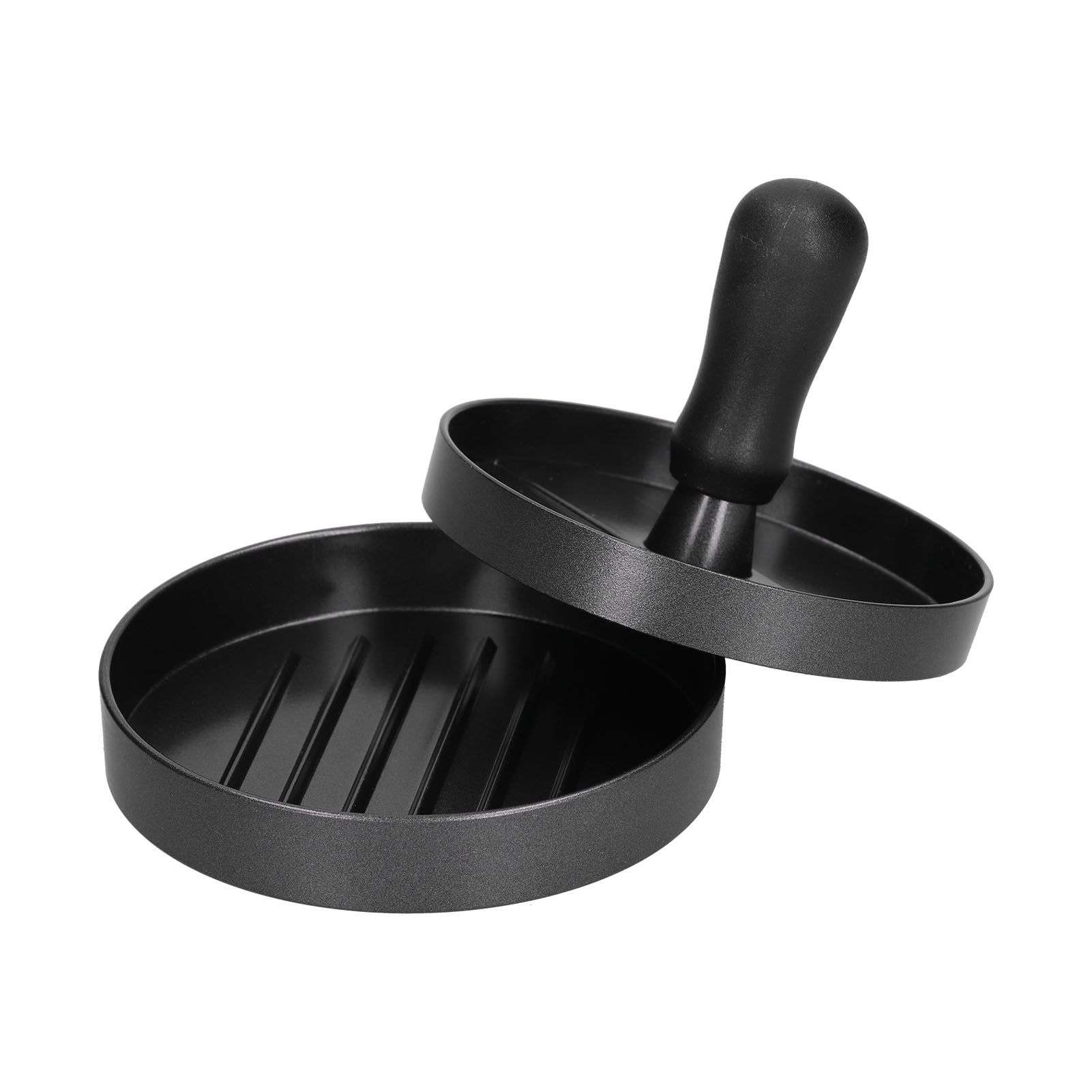 Hamburger Press Round Shape Hamburger Meat Patty Maker Mold Burger Maker Aluminum Alloy Handle - Image 8