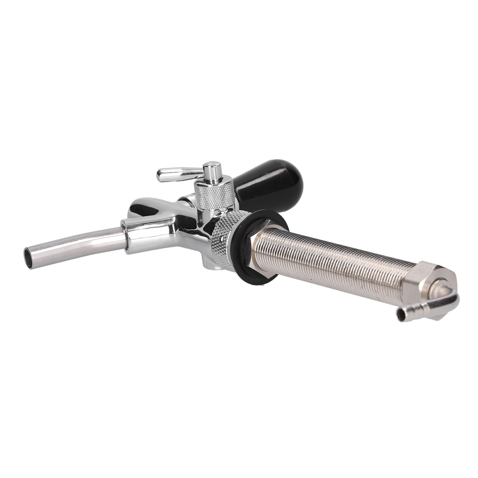 Draft Beer Adjustable Faucet Chrome Plated Stainless Steel G5/8 Shank Beer Tap for Home Brewing - Image 5