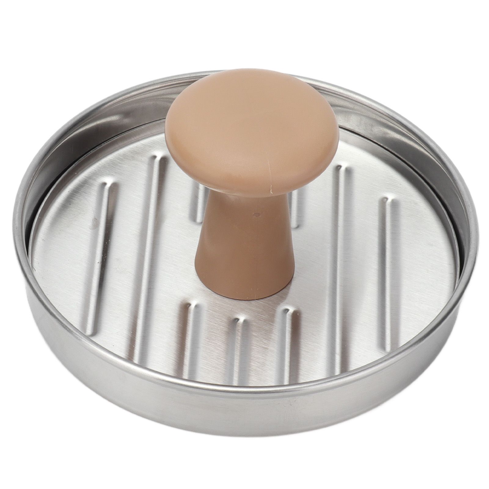 Hamburger Meat Press Stainless Steel Burger Making Tool with Plastic Handle Patty Maker Mold - Image 4
