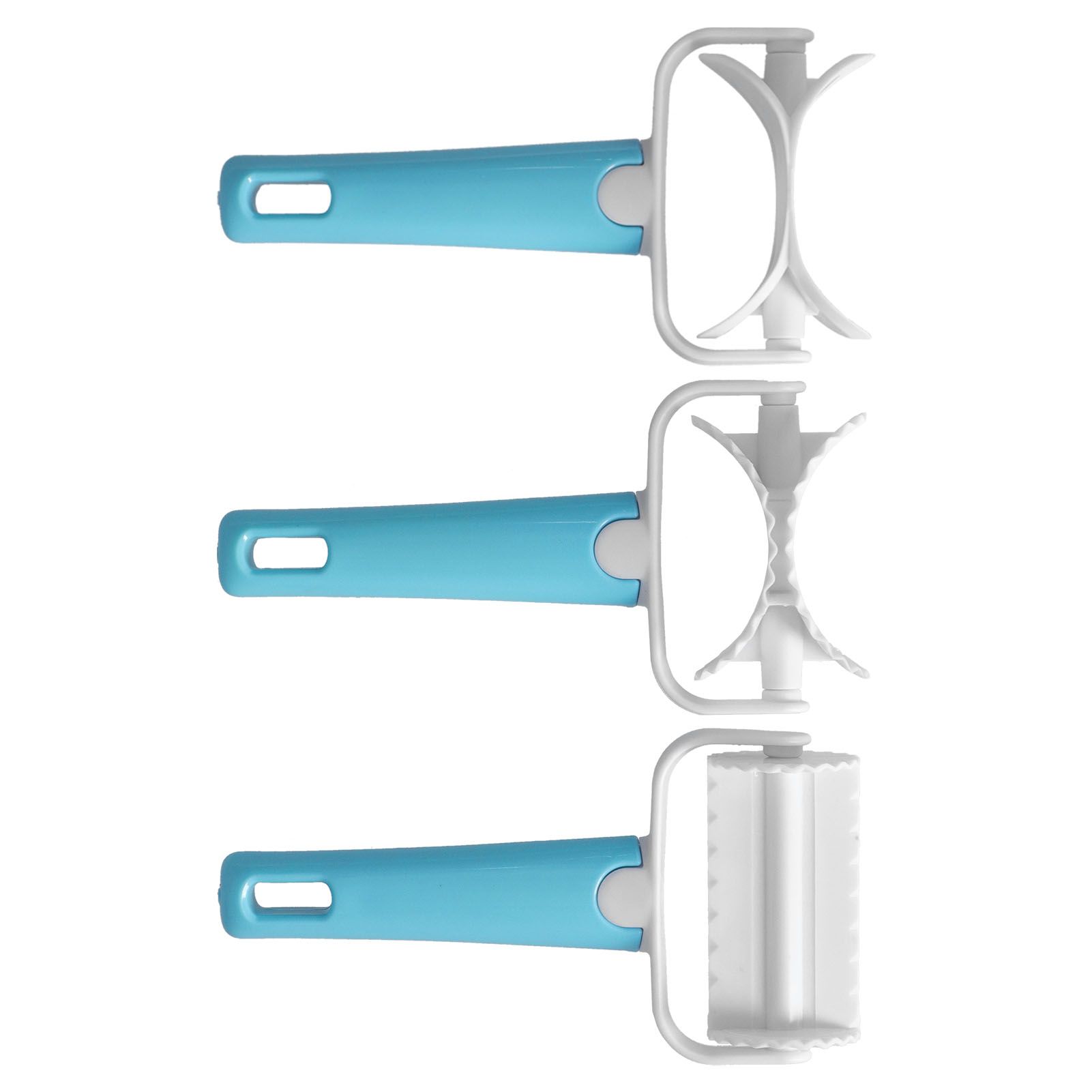 3Pcs/Set DIY Dough Cutter Roller Baking Accessory for Wonton Biscuit Cookies Dumpling Cake Making - Image 2