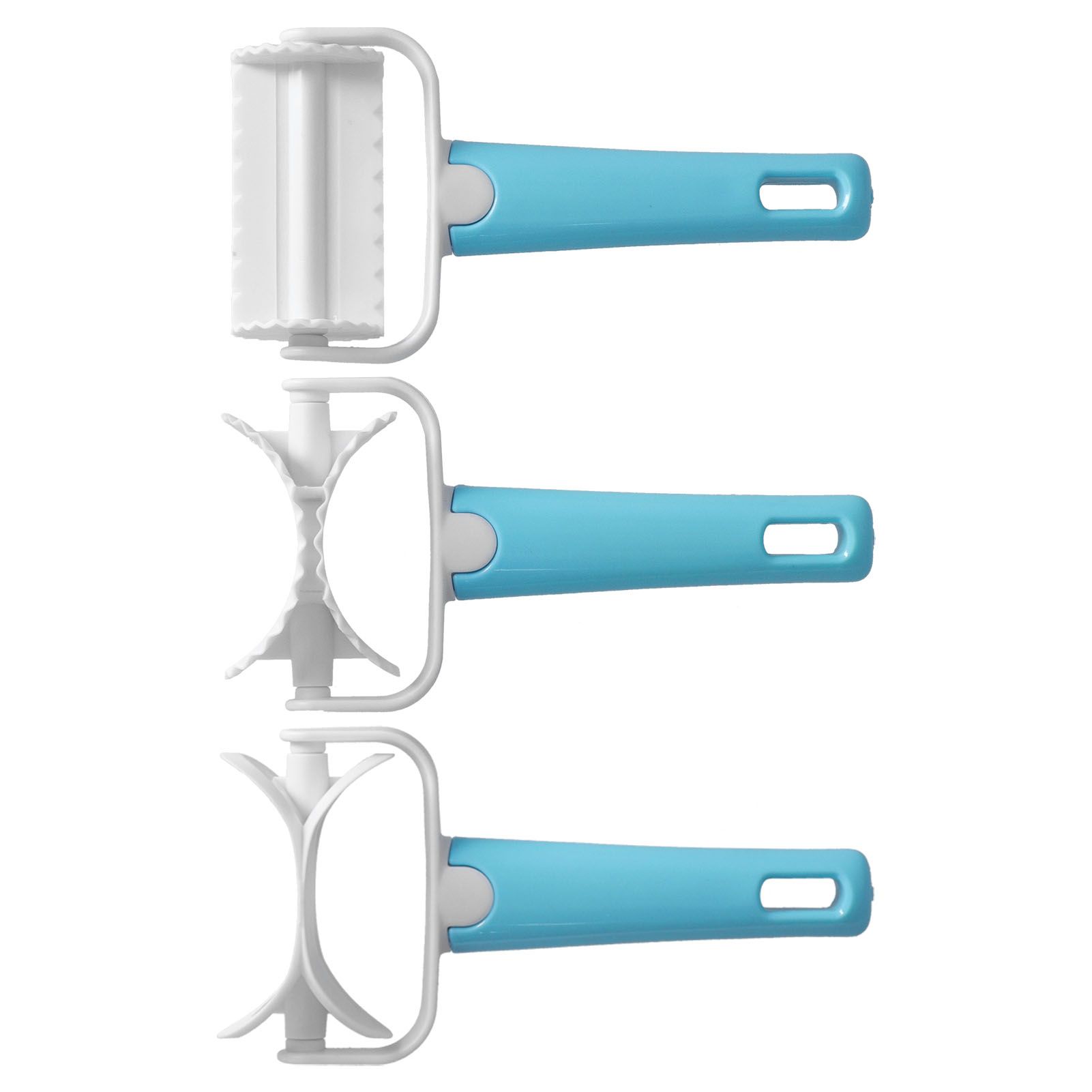 3Pcs/Set DIY Dough Cutter Roller Baking Accessory for Wonton Biscuit Cookies Dumpling Cake Making - Image 3