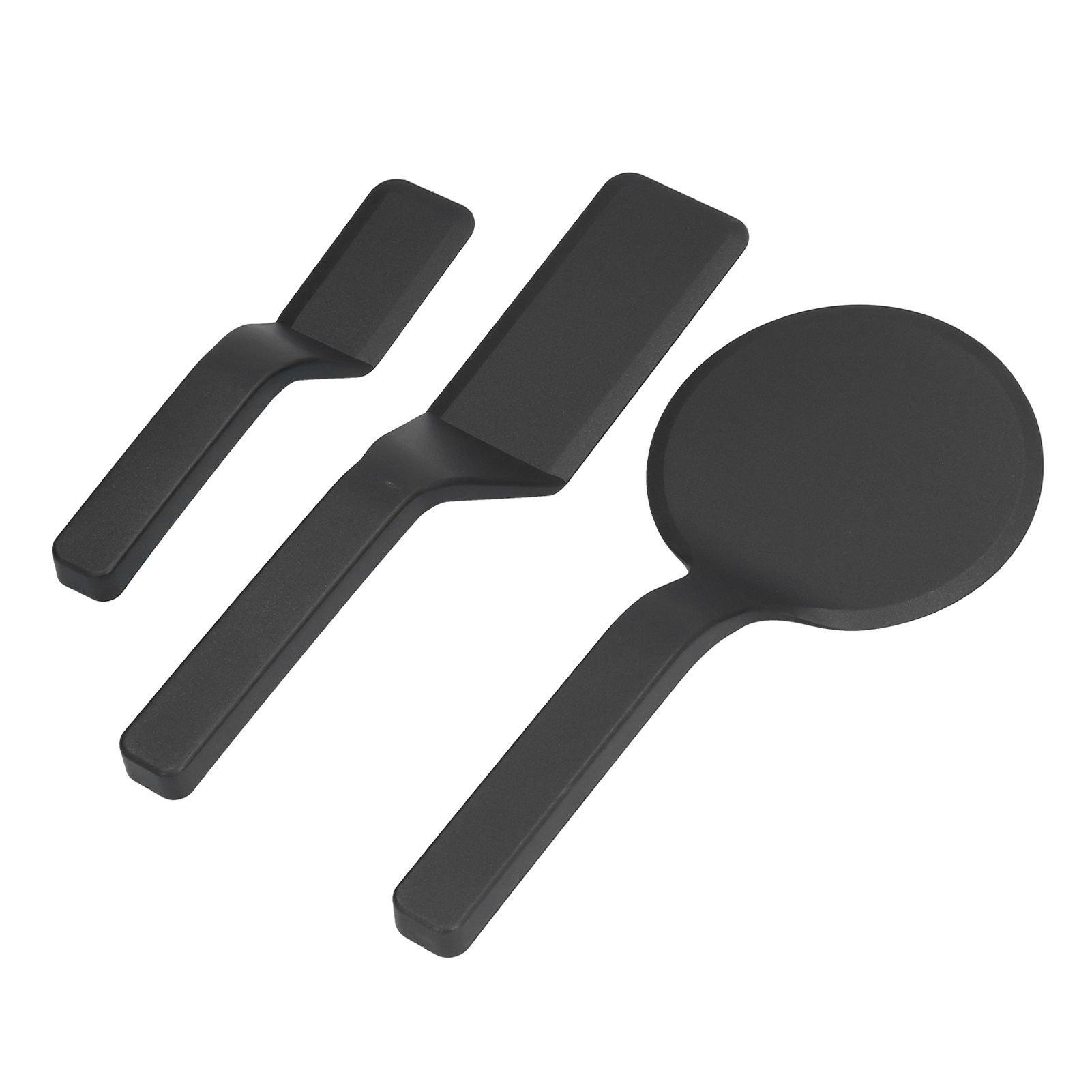 3Pcs Spatula Set Nylon Scraper with Beveled Edge Kitchen Utensils For Frying Egg Bread Muffins - Image 3