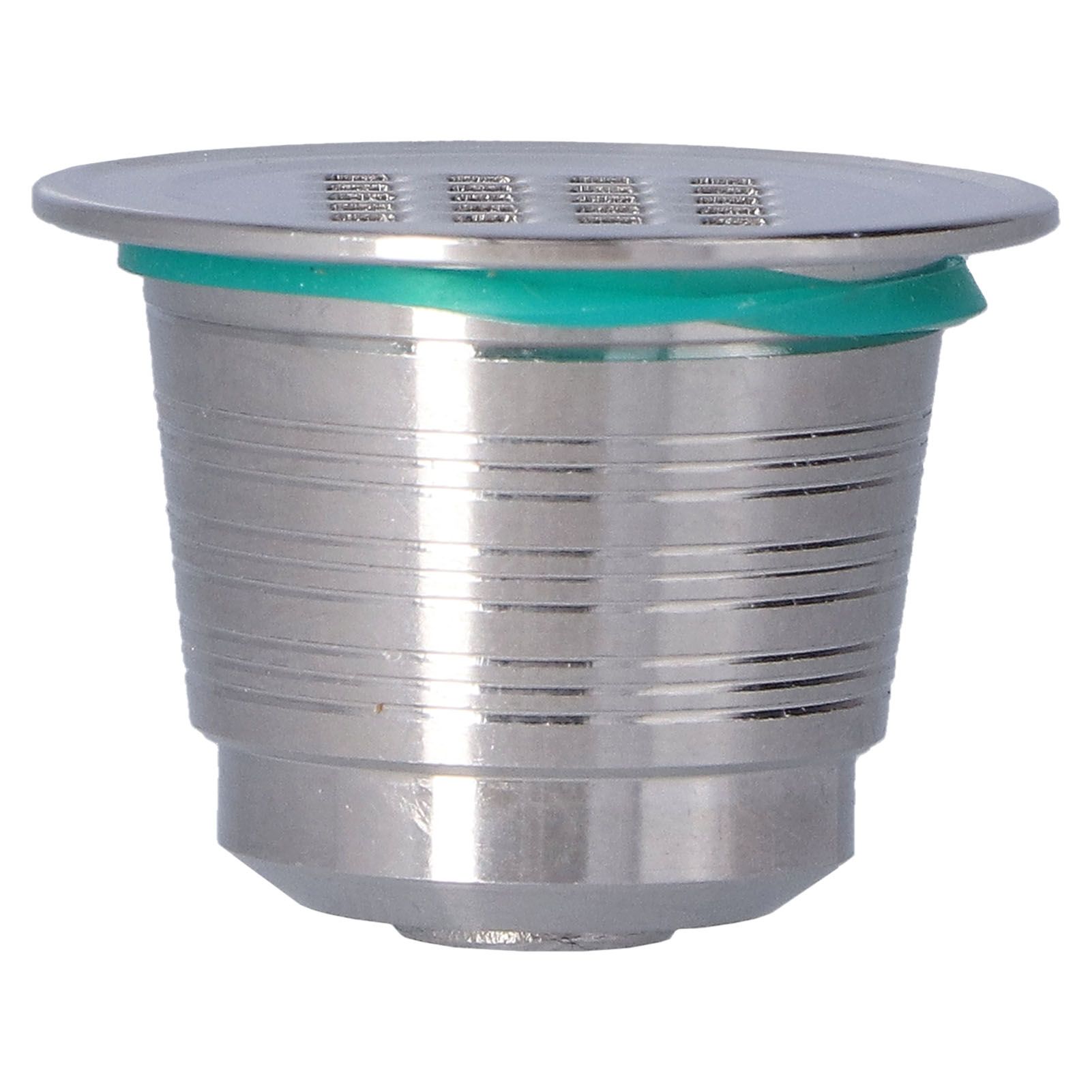 50mL Coffee Capsule Filter Stainless Steel Reusable Coffee Capsule Cup Coffee Machine Accessories for NespressoSquare Hole - Image 5
