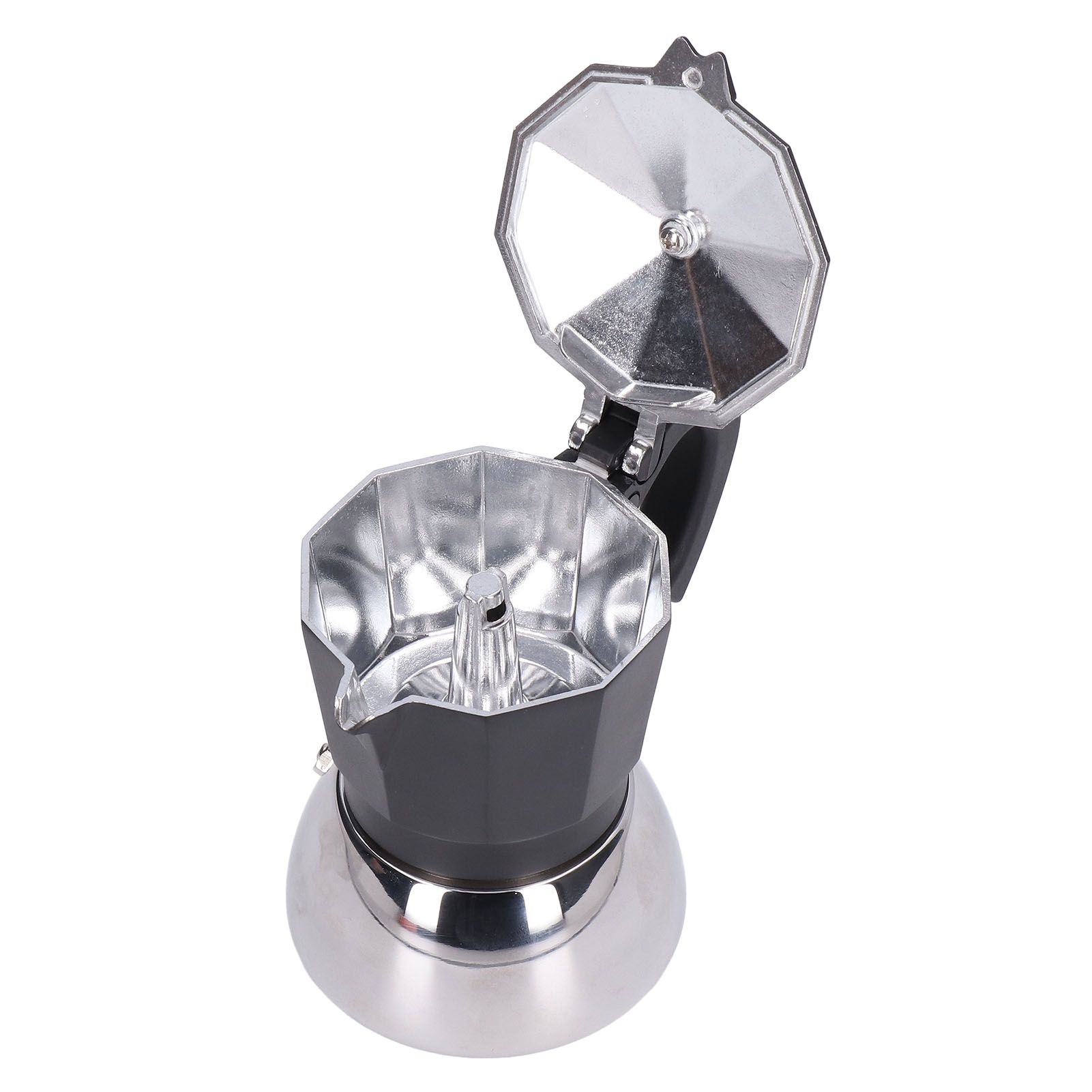 Coffee Pot Easy Clean Operation Widely Used Aluminum Stainless Steel Compact Size Coffee Maker300ml - Image 4