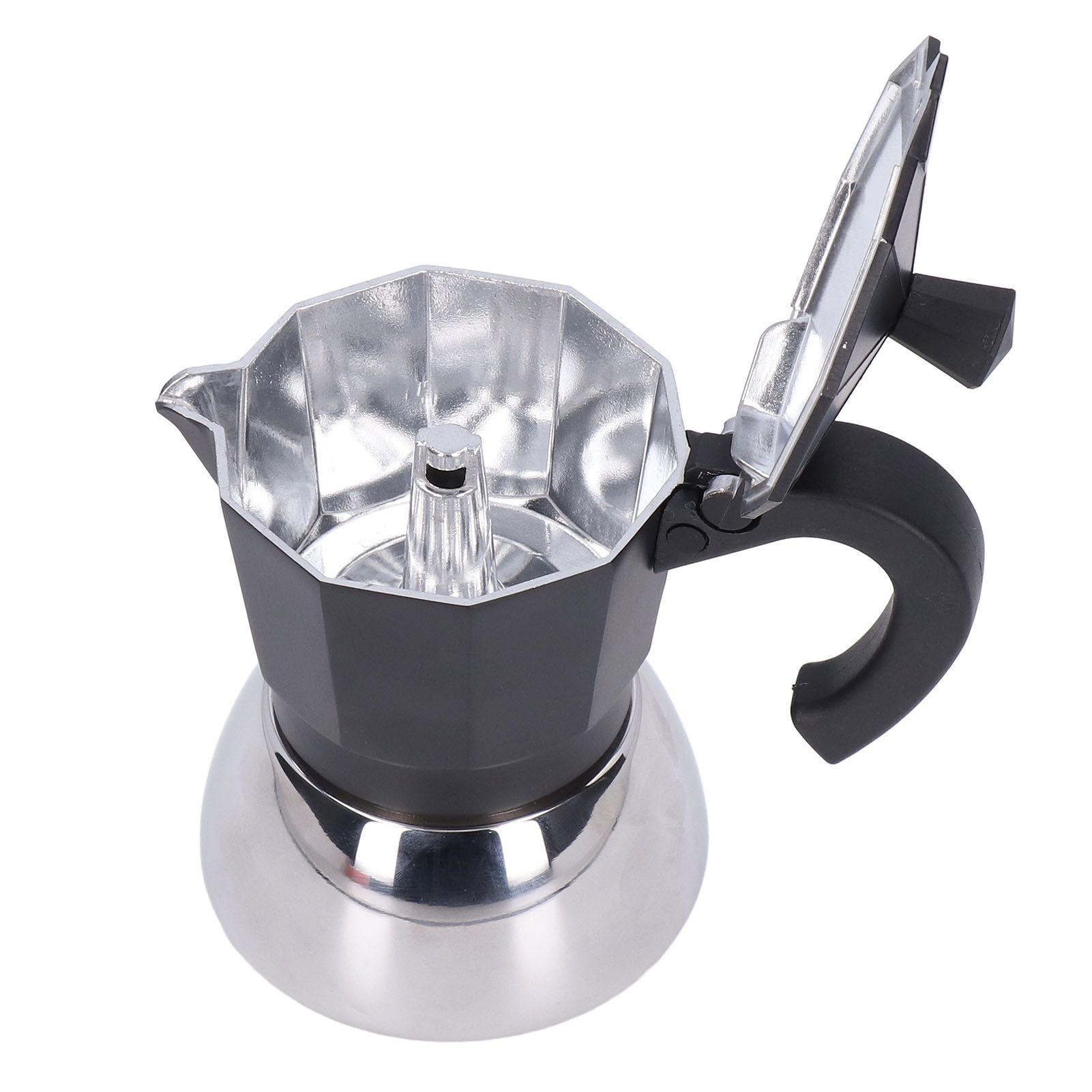Coffee Pot Easy Clean Operation Widely Used Aluminum Stainless Steel Compact Size Coffee Maker300ml - Image 7