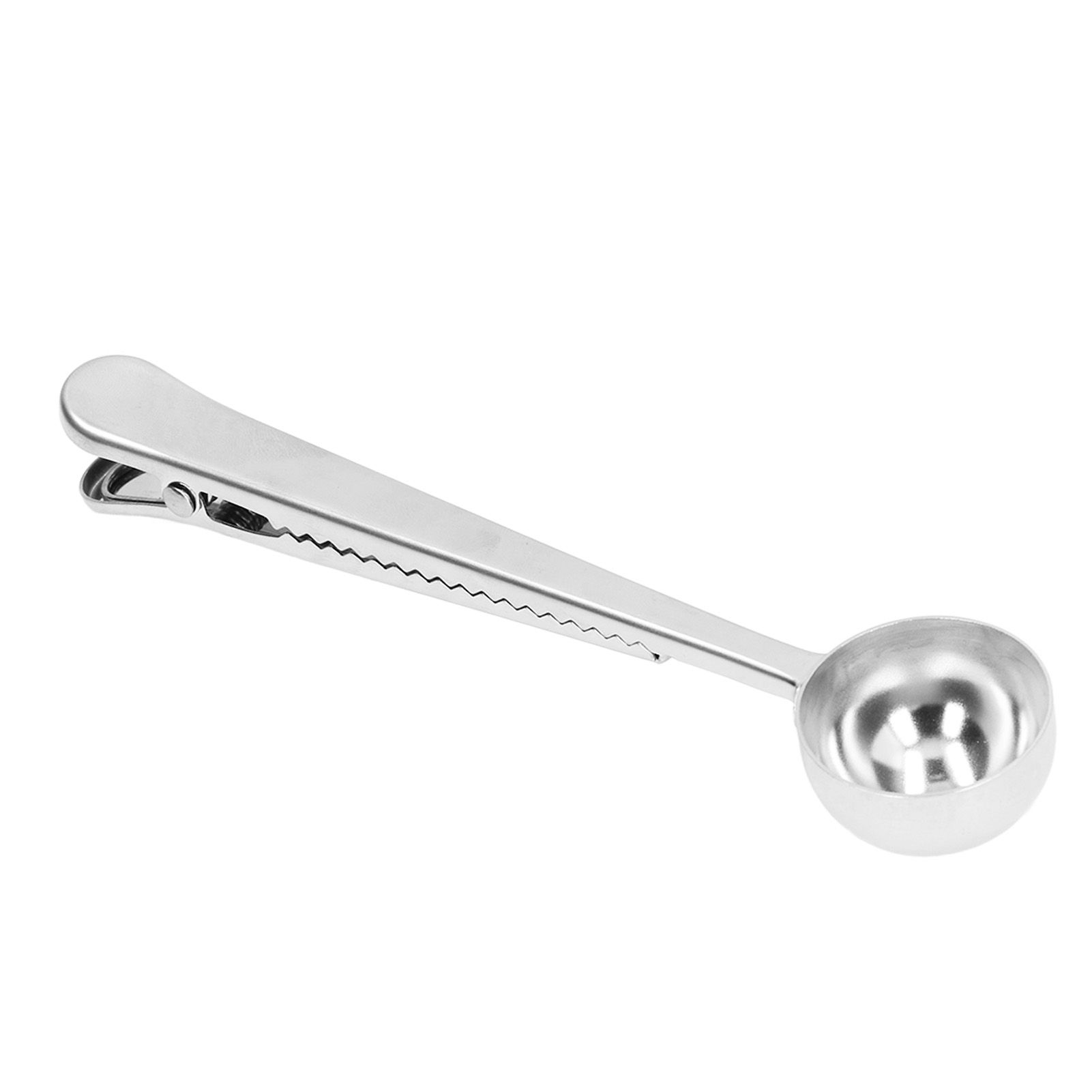 Coffee Scoop Food Grade Stainless Steel Dishwasher Available 2 in 1 Sealing Function Spoon for Kitchen Restaurant - Image 4
