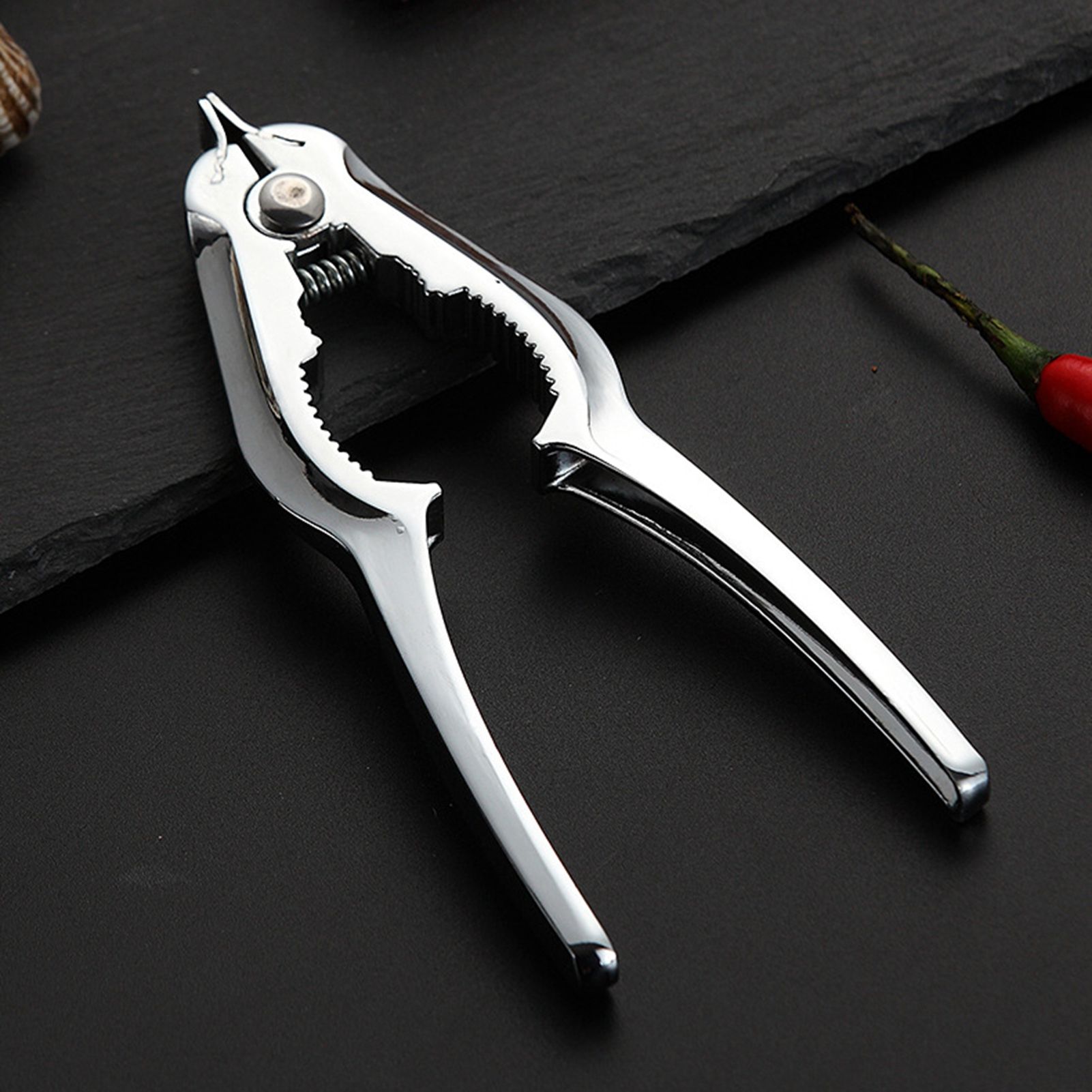 Blood Clam Opener Crab Pliers Nut Cracker Multi Functional Tool for Kitchen Shellfish Food - Image 2
