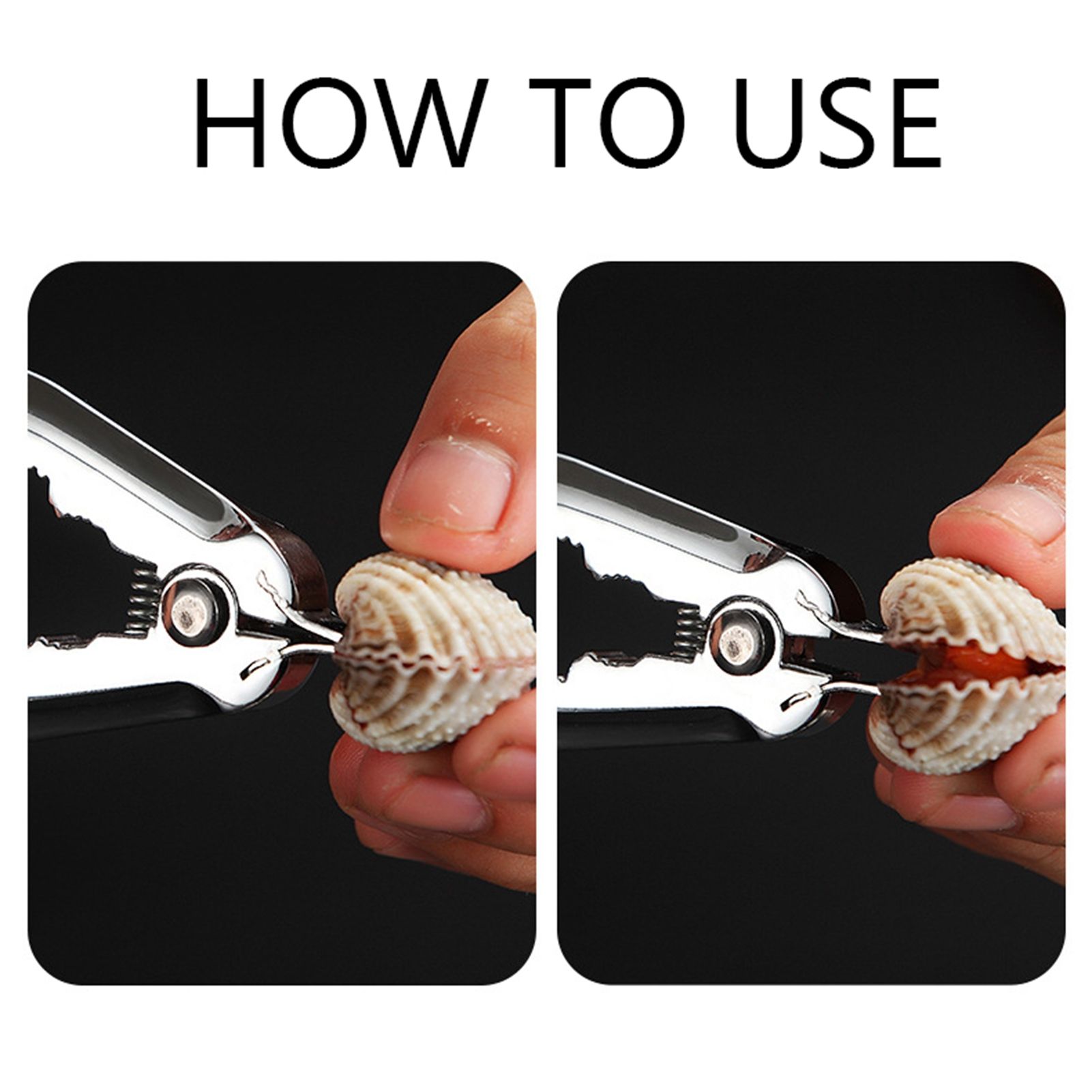 Blood Clam Opener Crab Pliers Nut Cracker Multi Functional Tool for Kitchen Shellfish Food - Image 7