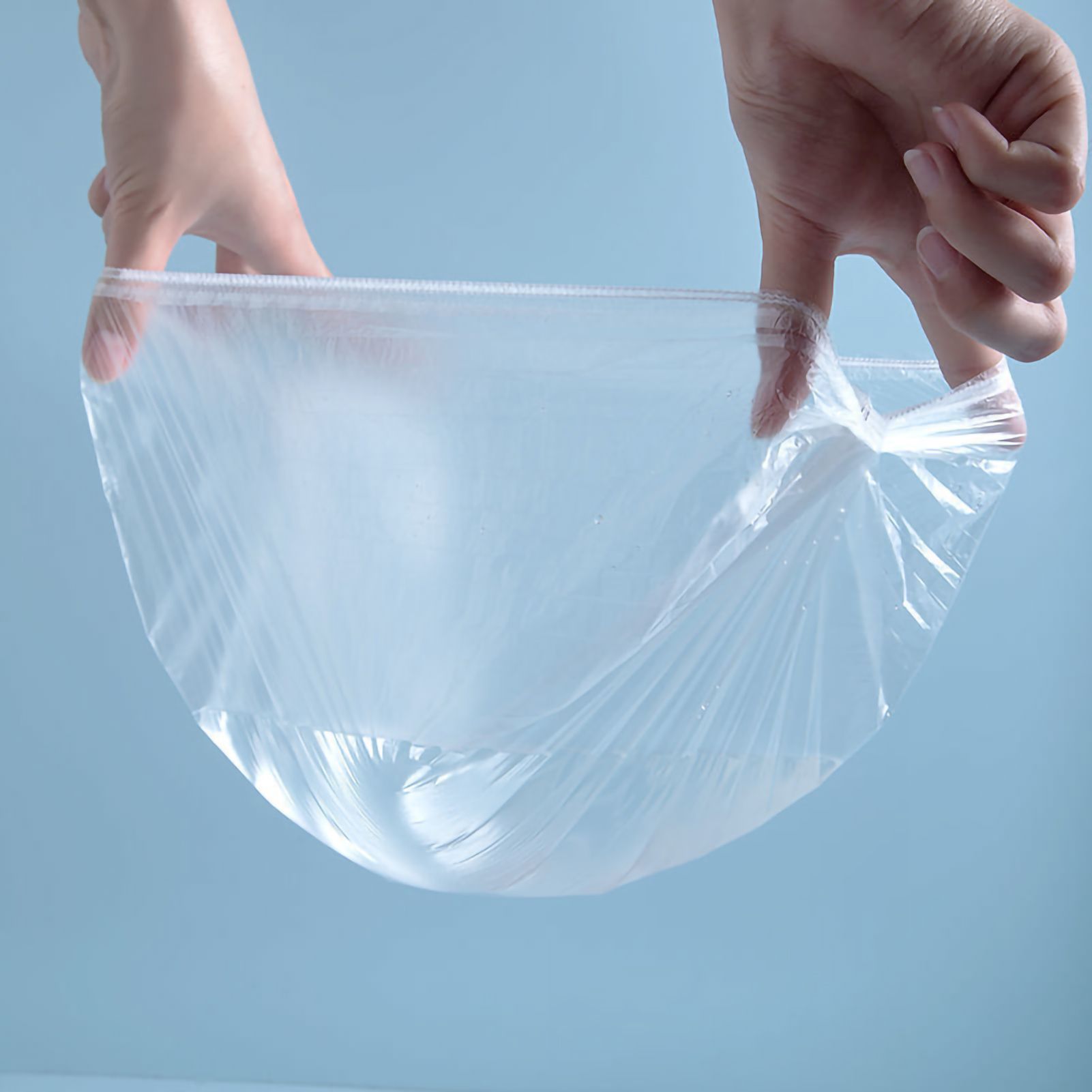 100PCS Disposable Food Storage Cover Elastic Food Wraps Harmless Transparent Wrap Food Cover for Household - Image 5