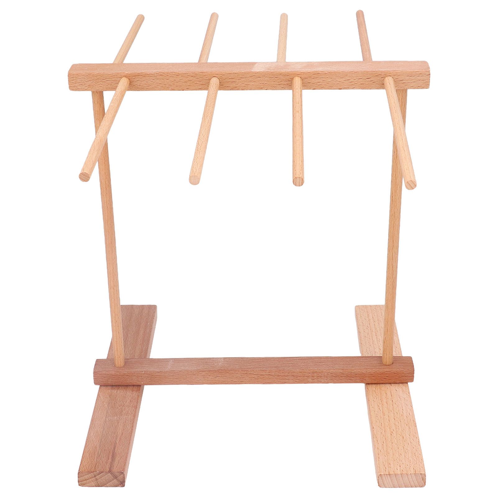 Wooden Noodle Drying Rack 15.4 X 8.7 X 11.8in Foldable Prevent Slipping Pasta Drying Rack for Home - Image 3