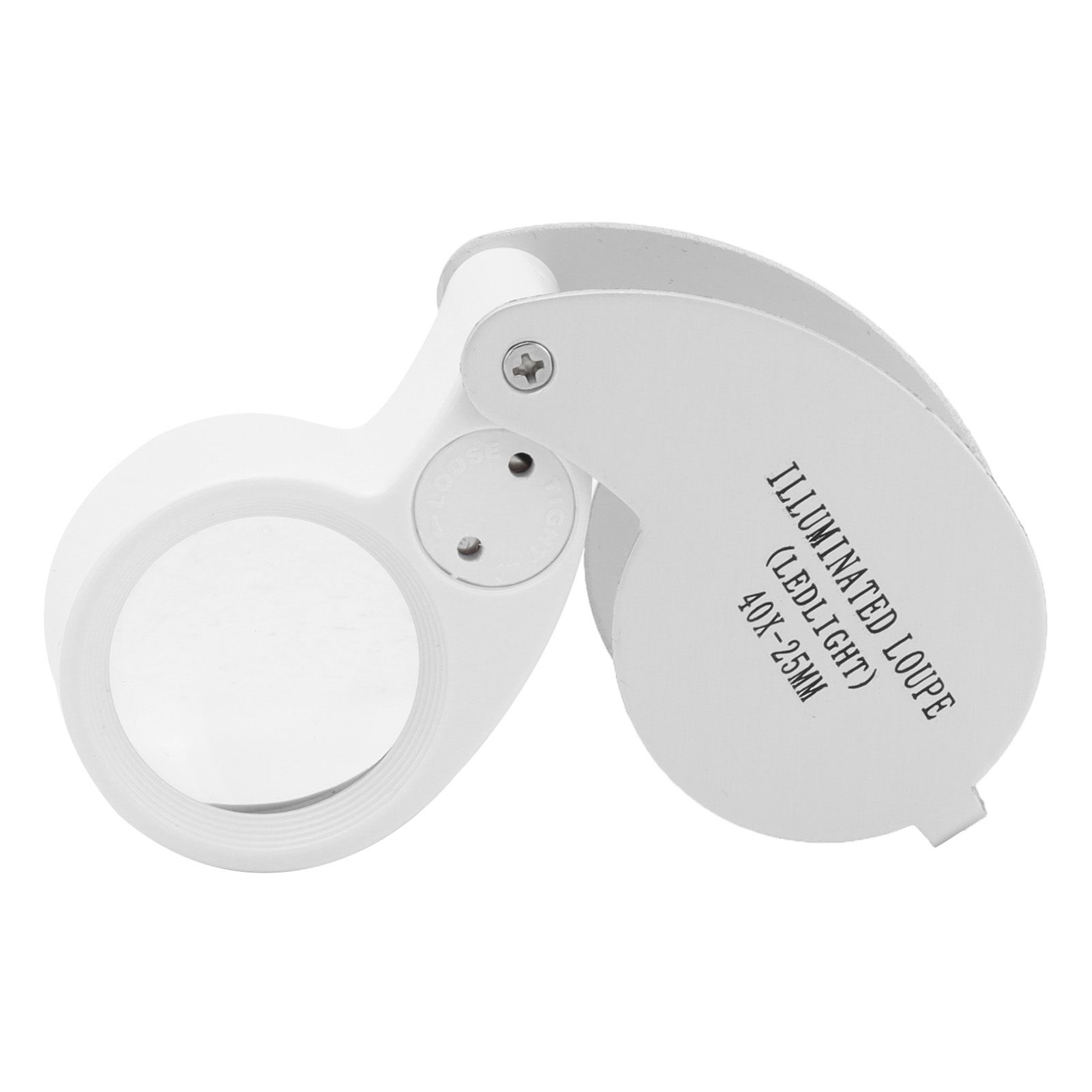 Jewelry Magnifier 40X Portable Illuminated Jewelry Loupe Magnifying Glasses for Detecting Identifying - Image 3