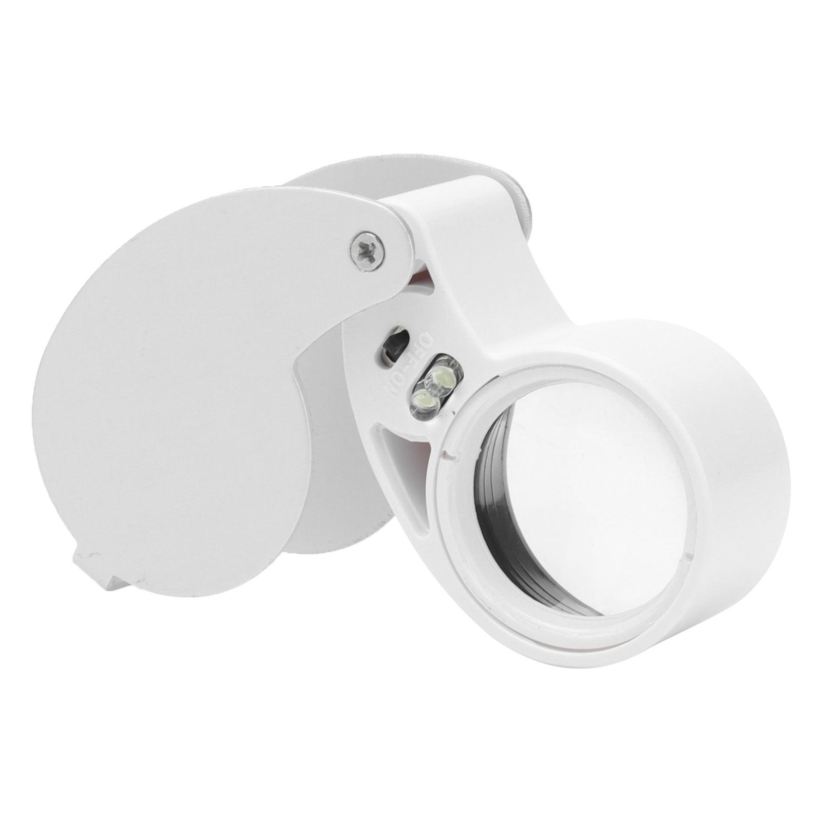 Jewelry Magnifier 40X Portable Illuminated Jewelry Loupe Magnifying Glasses for Detecting Identifying - Image 4