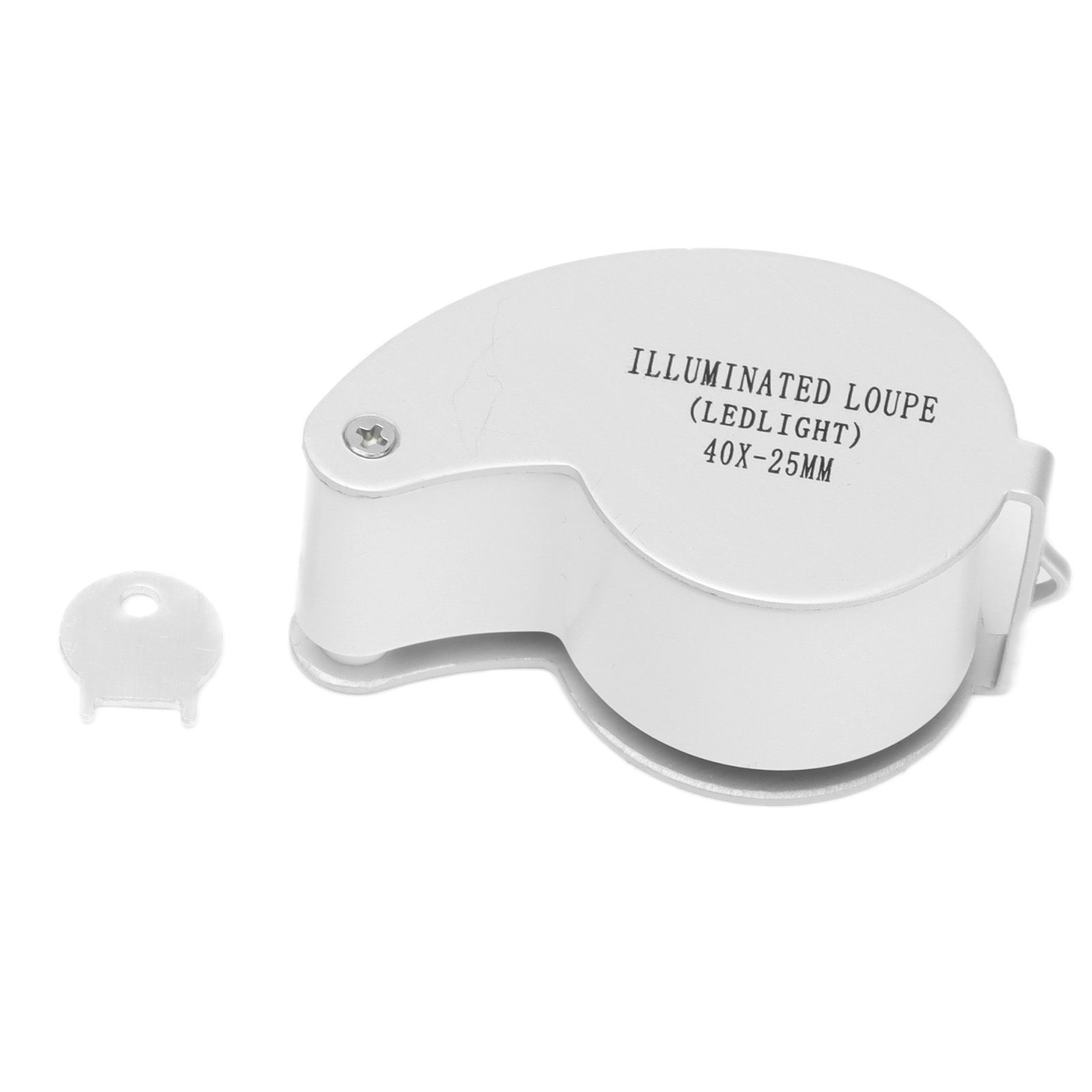 Jewelry Magnifier 40X Portable Illuminated Jewelry Loupe Magnifying Glasses for Detecting Identifying - Image 6