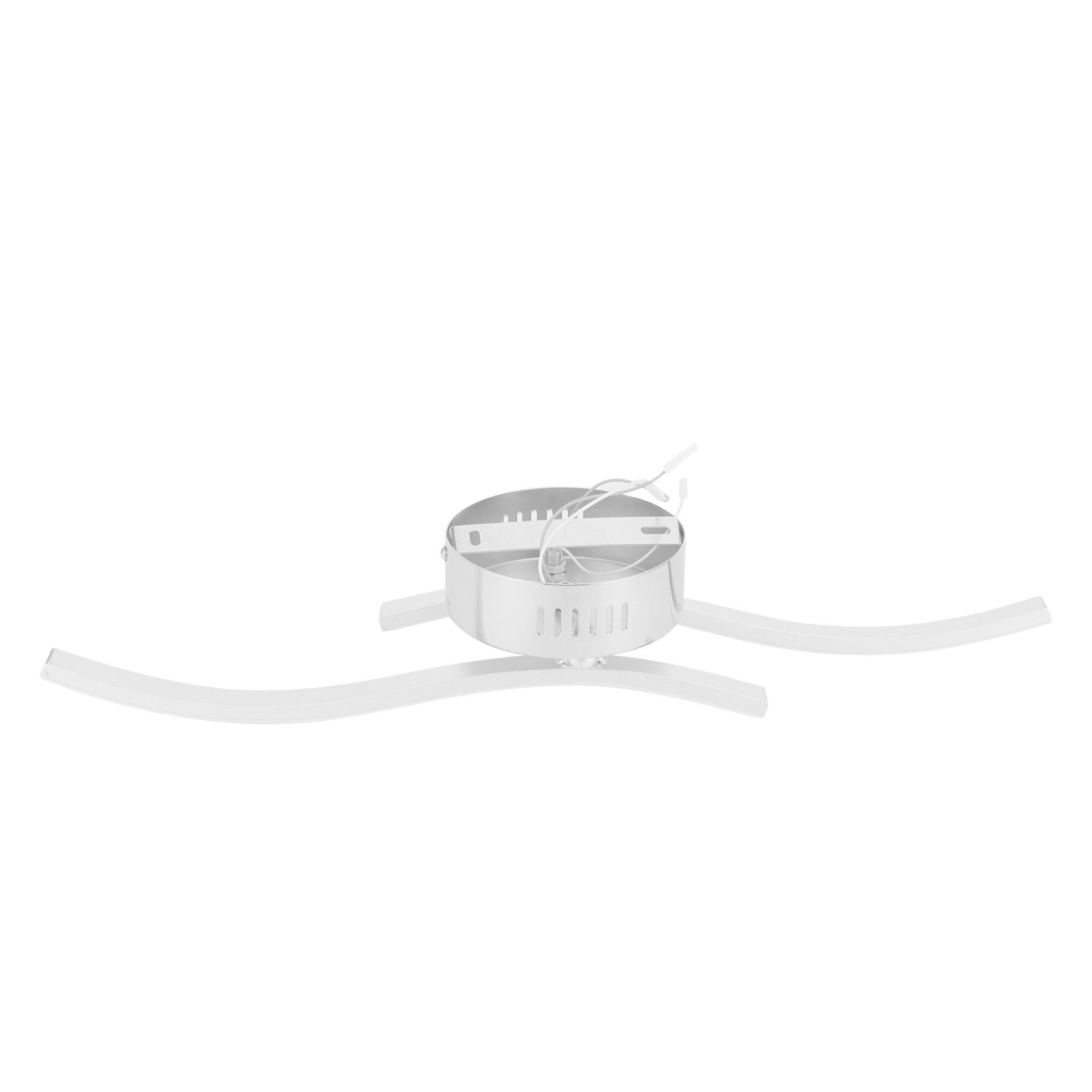 LED Ceiling Light Wavy Ceiling Lamp for Living Room Bedroom Kitchen Decor AC85‑265V Warm Light - Image 5