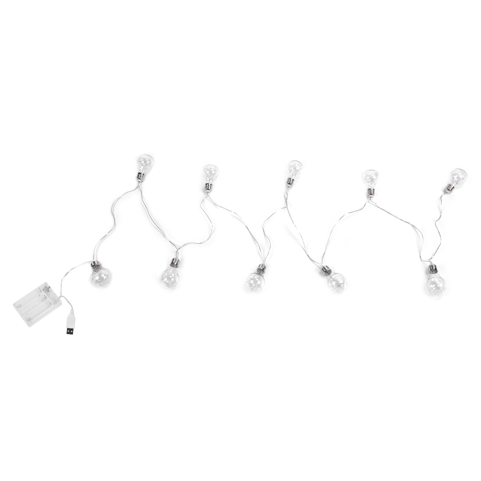 LED Light Strings Waterproof Copper Wire Lamp String E27 Bulb String Lights for Home Bedroom Decoration - Image 1