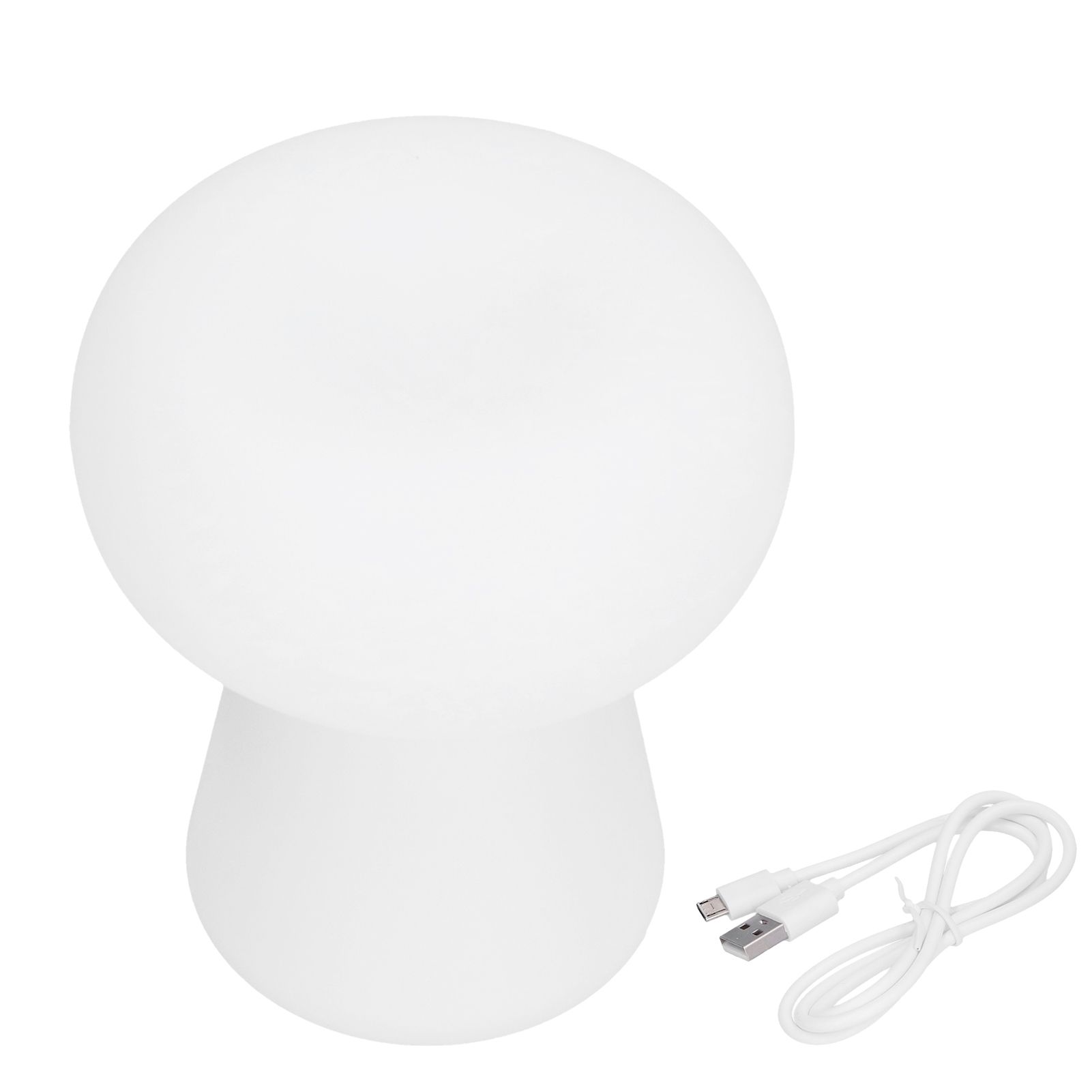 Night Light 3W Mushroom Shape Sensor Lamp USB Powered Desktop Light for Indoor Living Room - Image 1