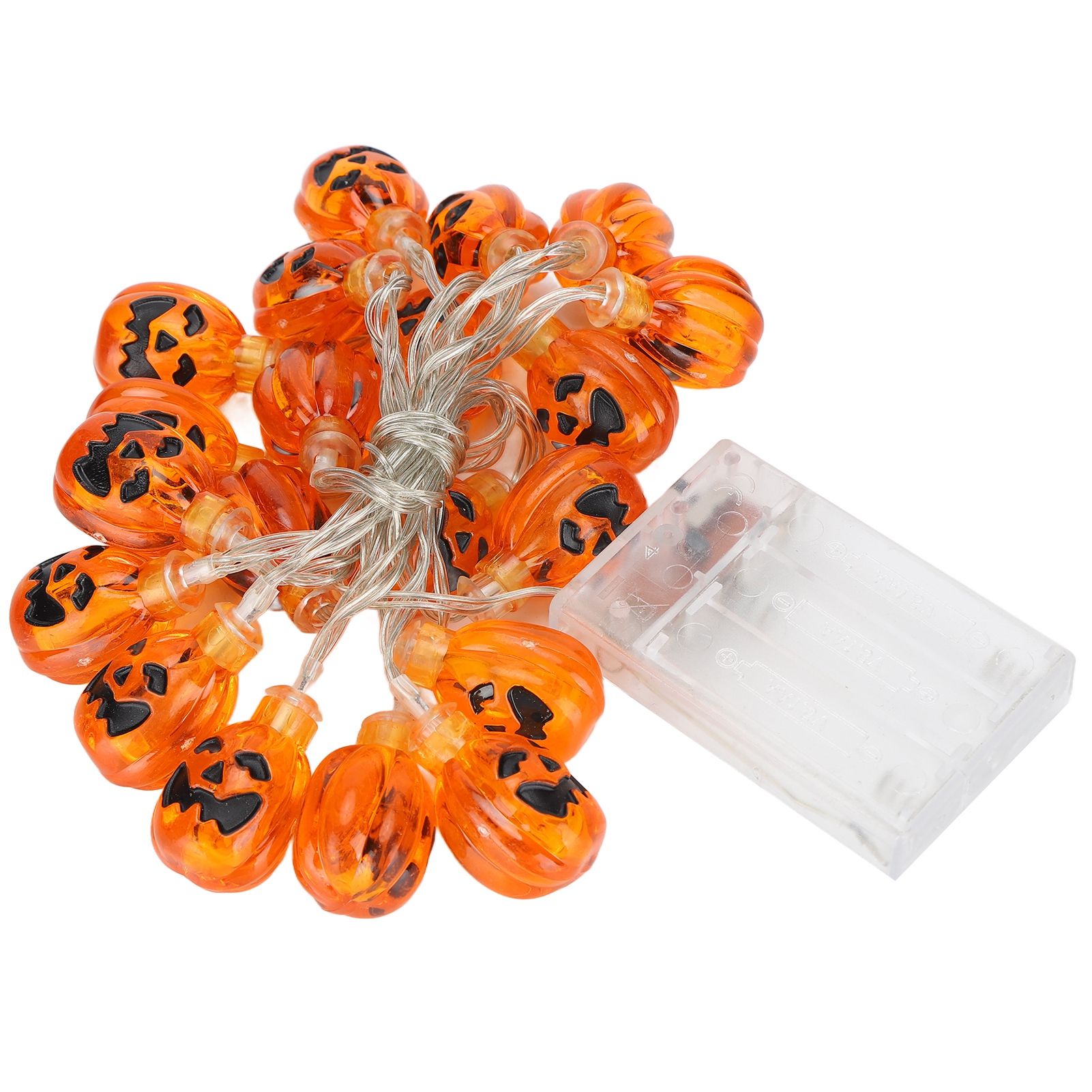 Halloween Pumpkin Lanterns String Battery Operated LED Pumpkin String Lights for Indoor Outdoor Halloween Decorations - Image 2