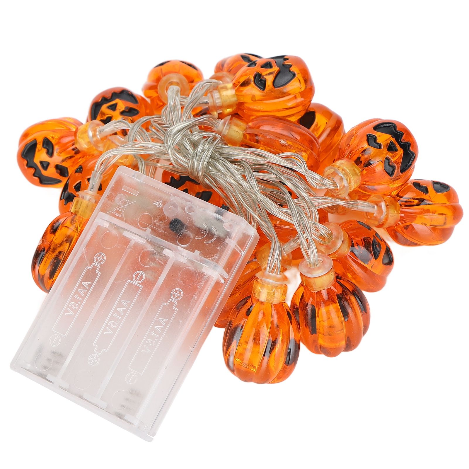 Halloween Pumpkin Lanterns String Battery Operated LED Pumpkin String Lights for Indoor Outdoor Halloween Decorations - Image 3