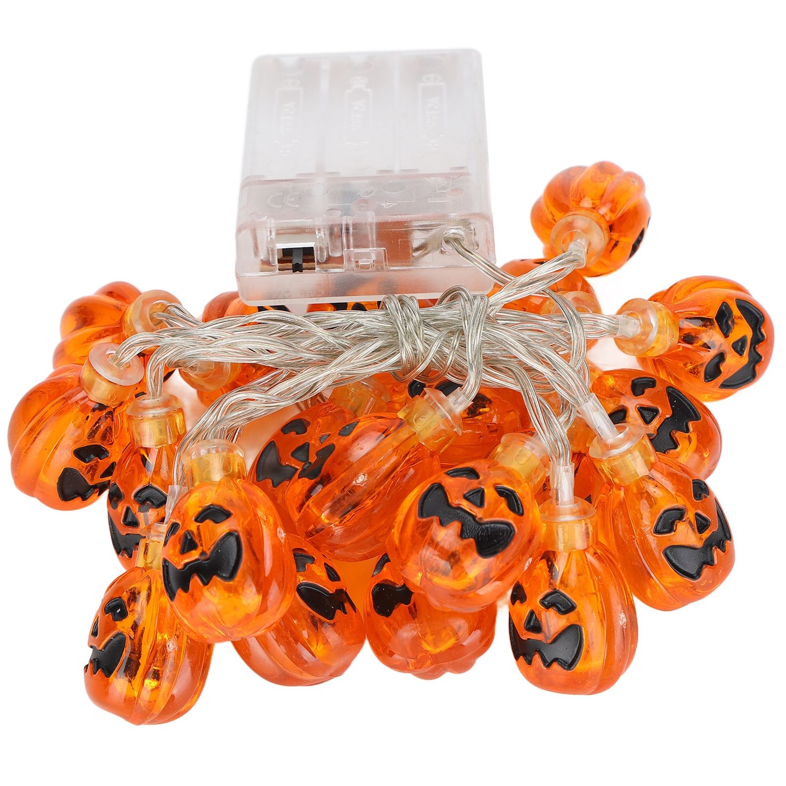 Halloween Pumpkin Lanterns String Battery Operated LED Pumpkin String Lights for Indoor Outdoor Halloween Decorations - Image 6
