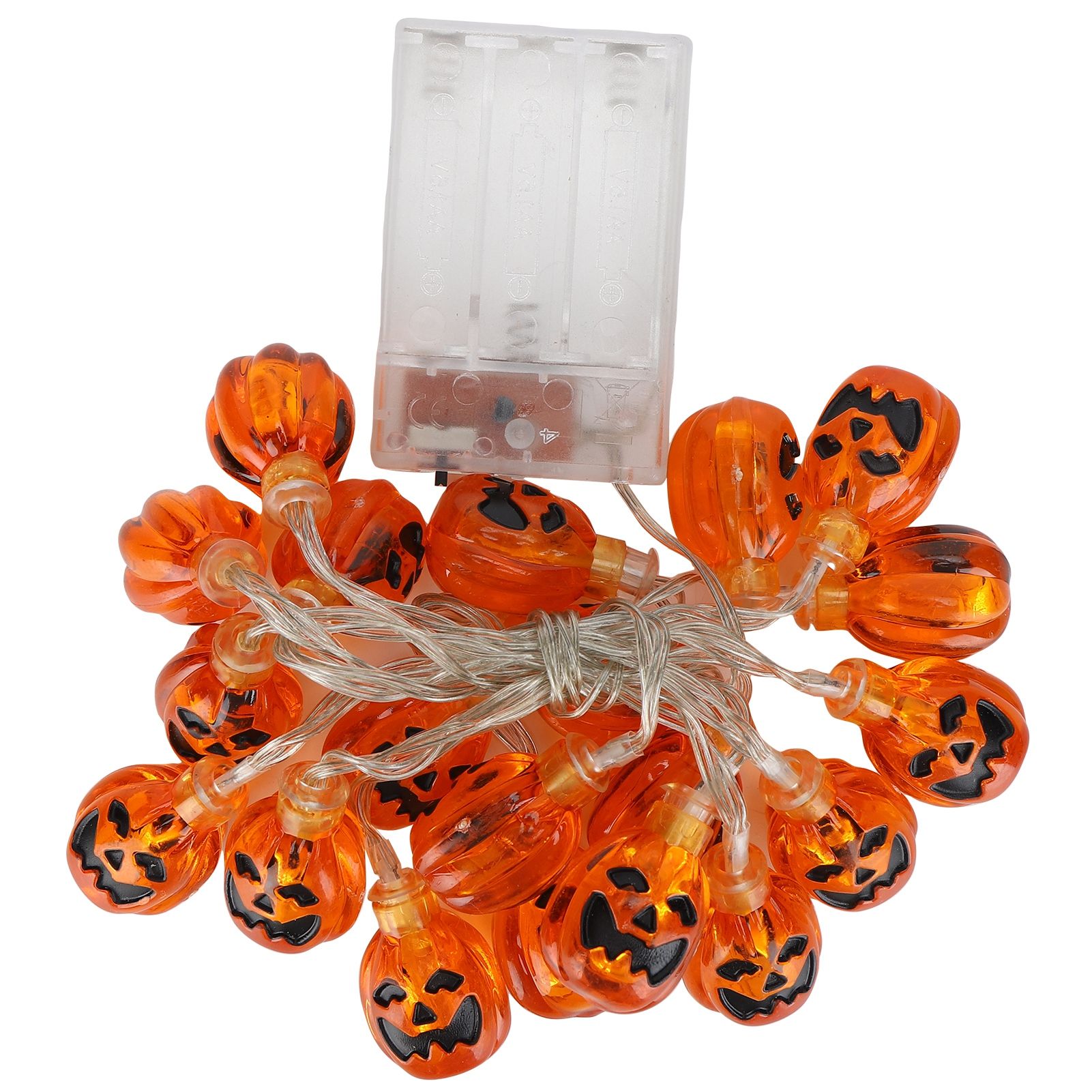 Halloween Pumpkin Lanterns String Battery Operated LED Pumpkin String Lights for Indoor Outdoor Halloween Decorations - Image 7