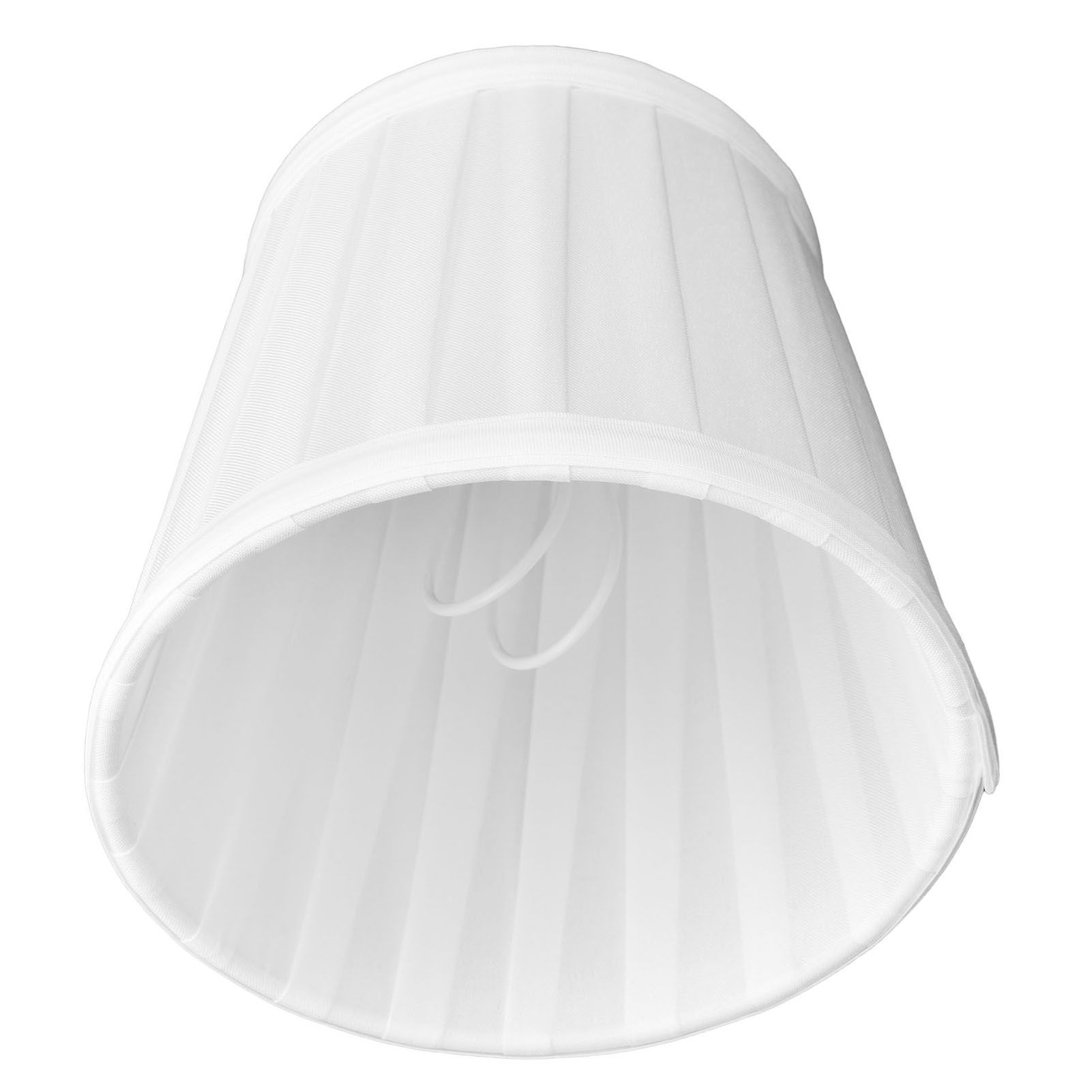 2Pcs Small Lamp Shades Wearproof Smooth Exquisite Lightweight Safe Convenient Table Lampshade0205 White - Image 2