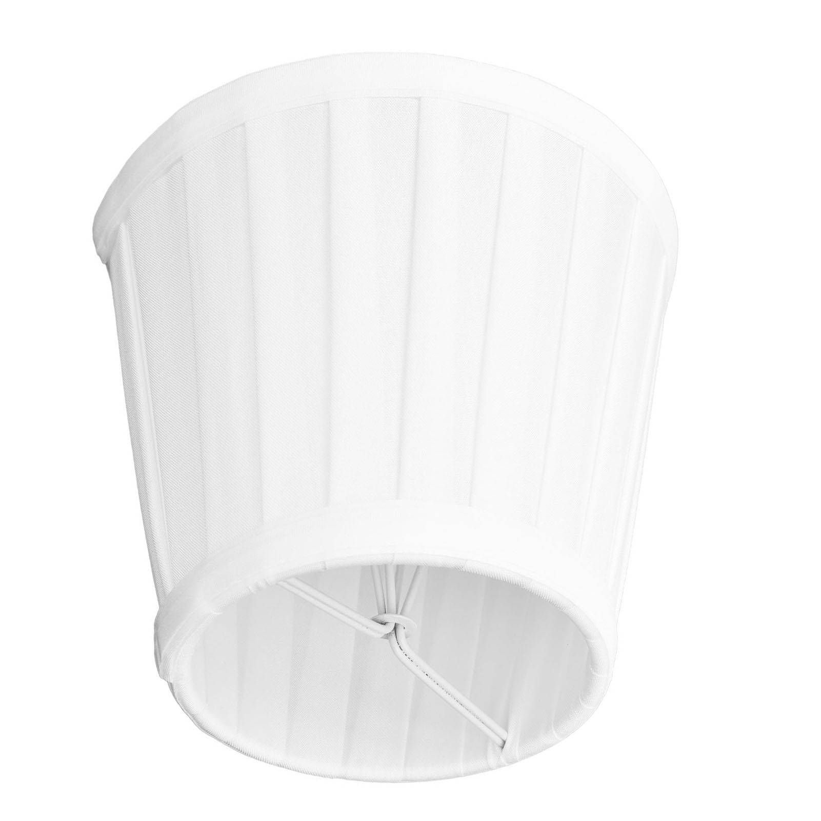 2Pcs Small Lamp Shades Wearproof Smooth Exquisite Lightweight Safe Convenient Table Lampshade0205 White - Image 3
