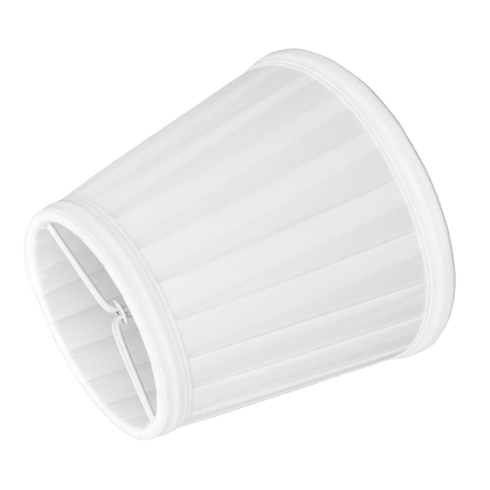 2Pcs Small Lamp Shades Wearproof Smooth Exquisite Lightweight Safe Convenient Table Lampshade0205 White - Image 5