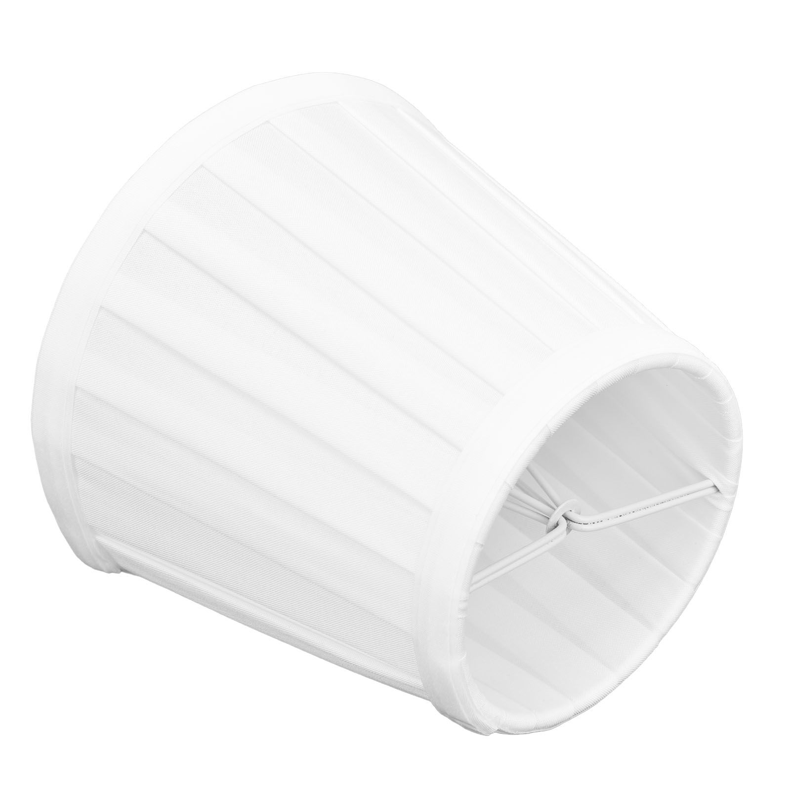 2Pcs Small Lamp Shades Wearproof Smooth Exquisite Lightweight Safe Convenient Table Lampshade0205 White - Image 6