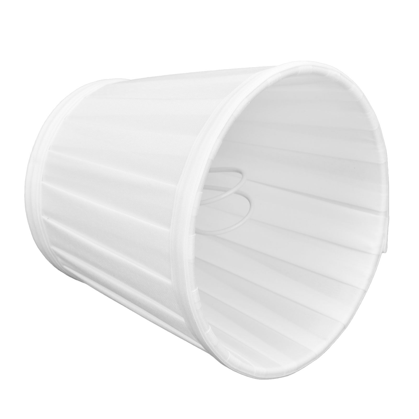 2Pcs Small Lamp Shades Wearproof Smooth Exquisite Lightweight Safe Convenient Table Lampshade0205 White - Image 7