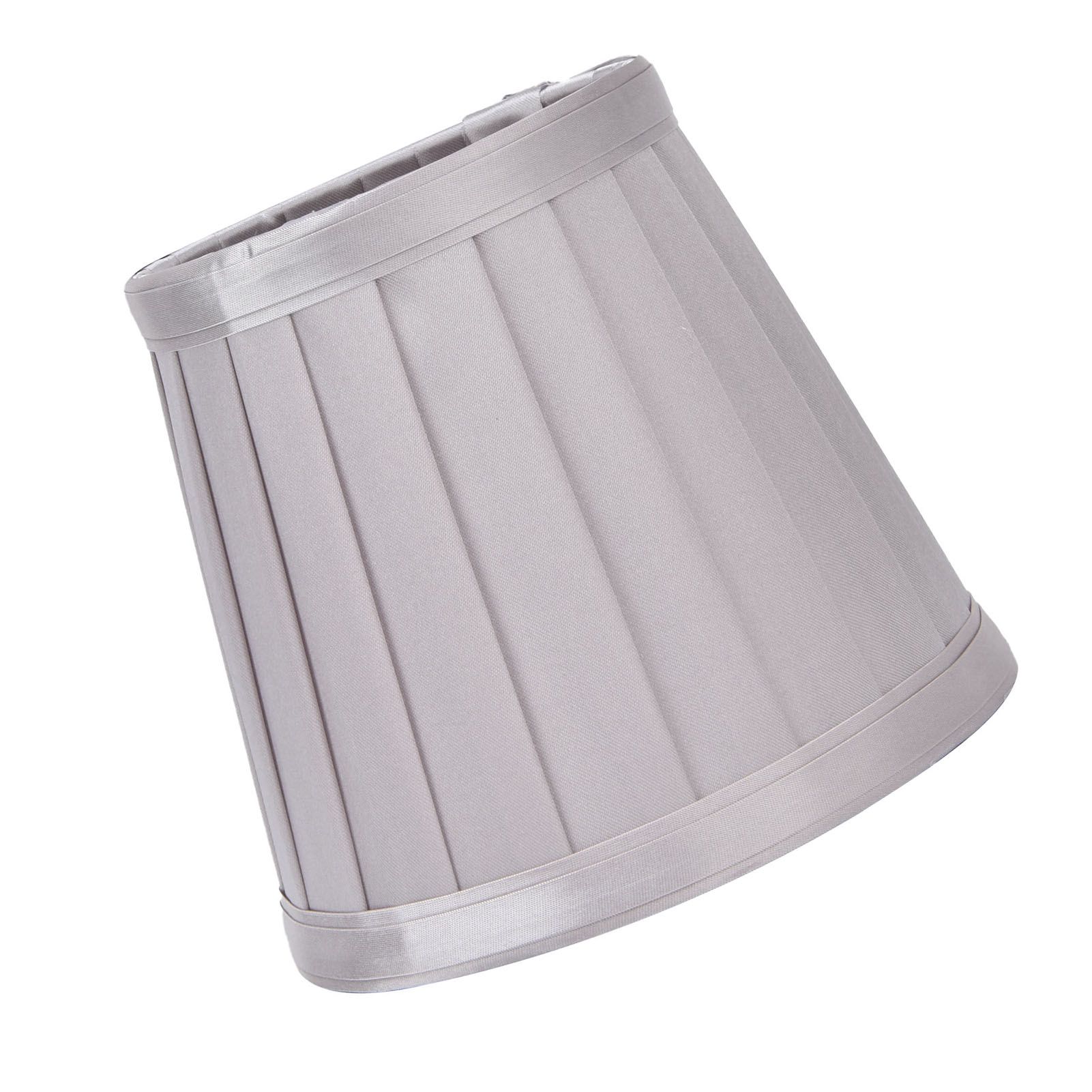2Pcs Small Lamp Shades Wearproof Smooth Exquisite Lightweight Safe Convenient Table Lampshade0207 Silver - Image 2