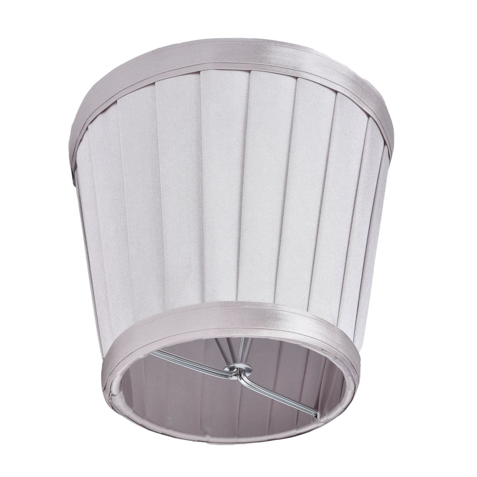 2Pcs Small Lamp Shades Wearproof Smooth Exquisite Lightweight Safe Convenient Table Lampshade0207 Silver - Image 4