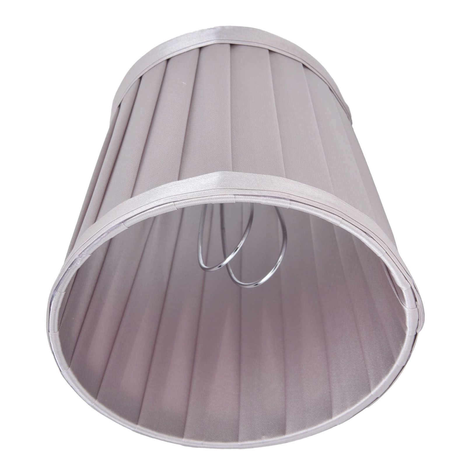 2Pcs Small Lamp Shades Wearproof Smooth Exquisite Lightweight Safe Convenient Table Lampshade0207 Silver - Image 5
