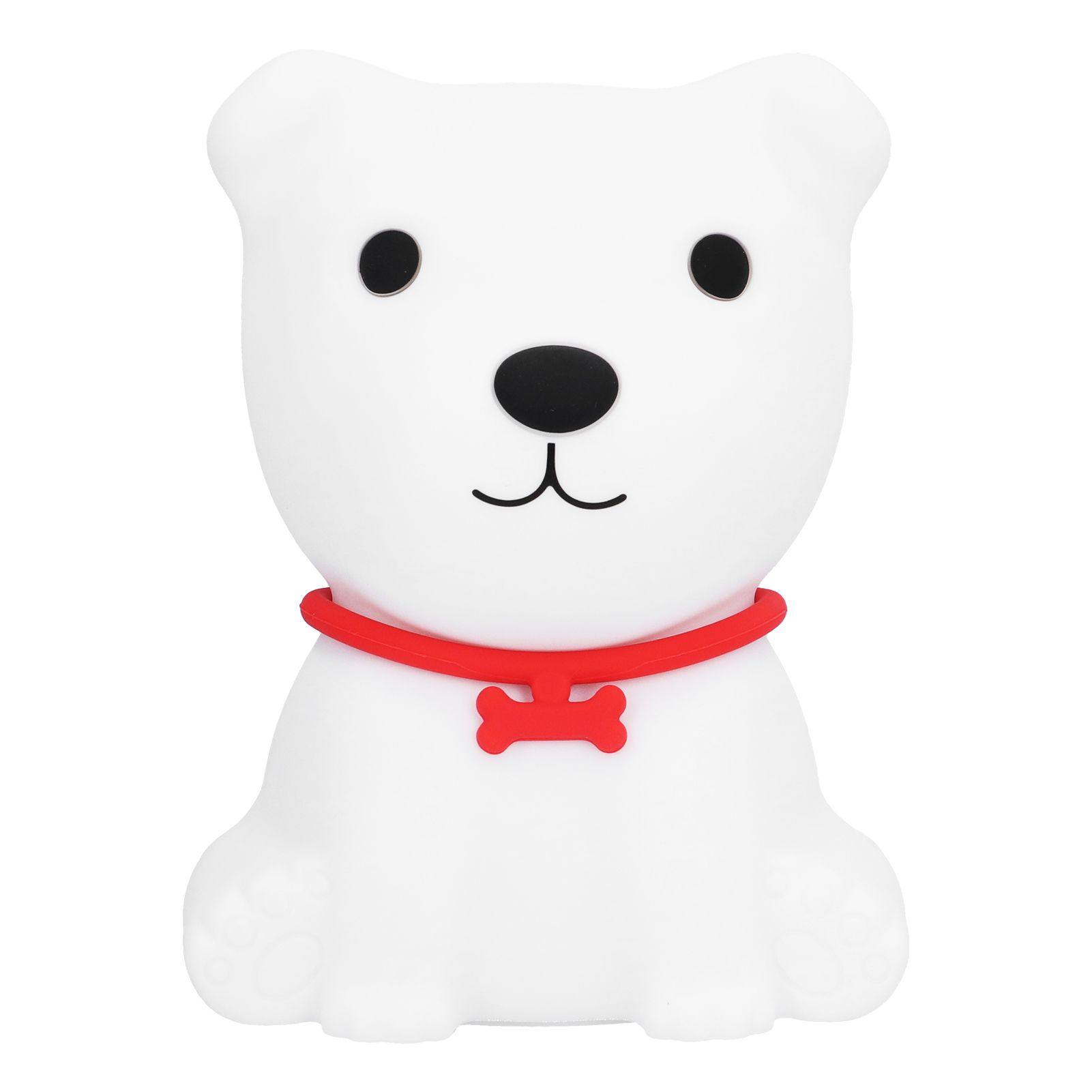 Cute Dog Shaped Silicone Lamp Kids Night Light Portable Bedside Light for Baby Sleeping Nursery USB Charging - Image 7