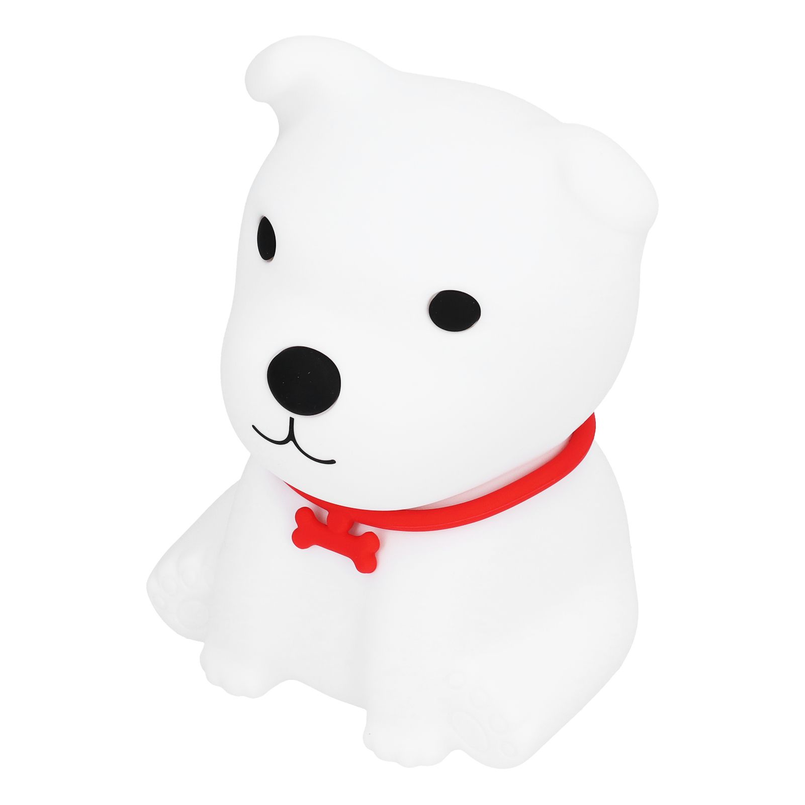 Cute Dog Shaped Silicone Lamp Kids Night Light Portable Bedside Light for Baby Sleeping Nursery USB Charging - Image 8