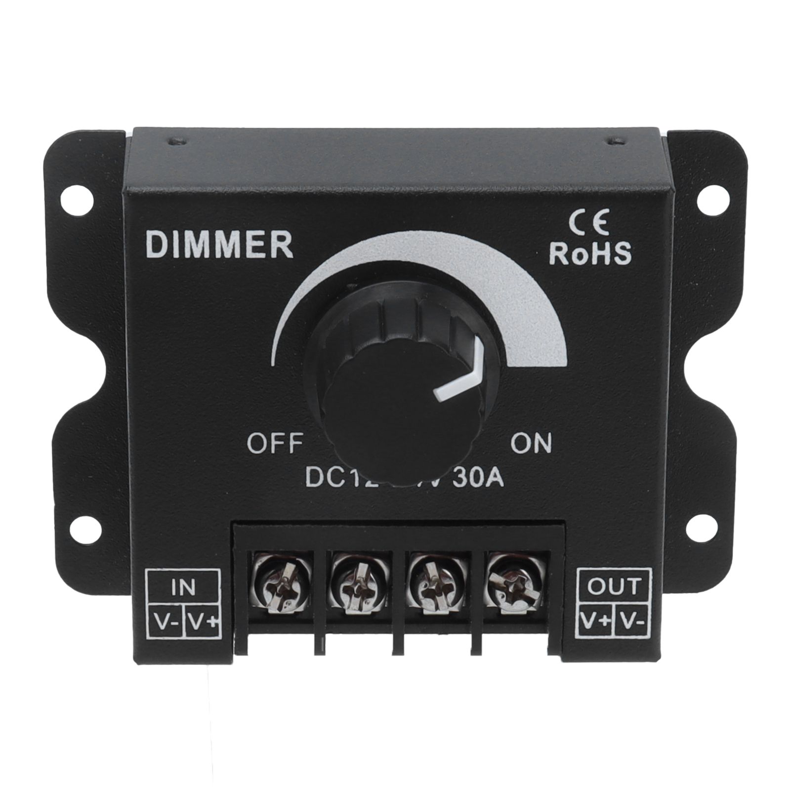 30A LED Dimmer PWM Unicolor Single Channel Adjustable Dimming Controller DC 12V‑24V - Image 2