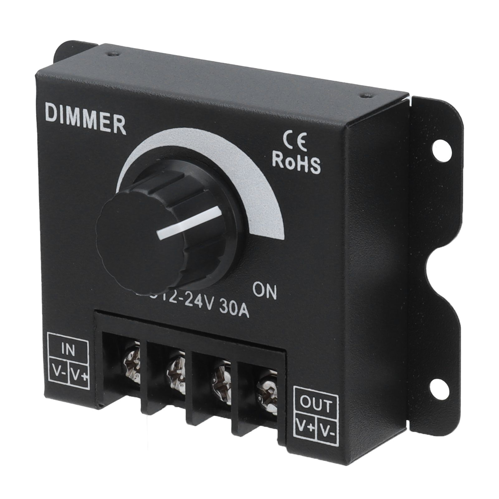 30A LED Dimmer PWM Unicolor Single Channel Adjustable Dimming Controller DC 12V‑24V - Image 4