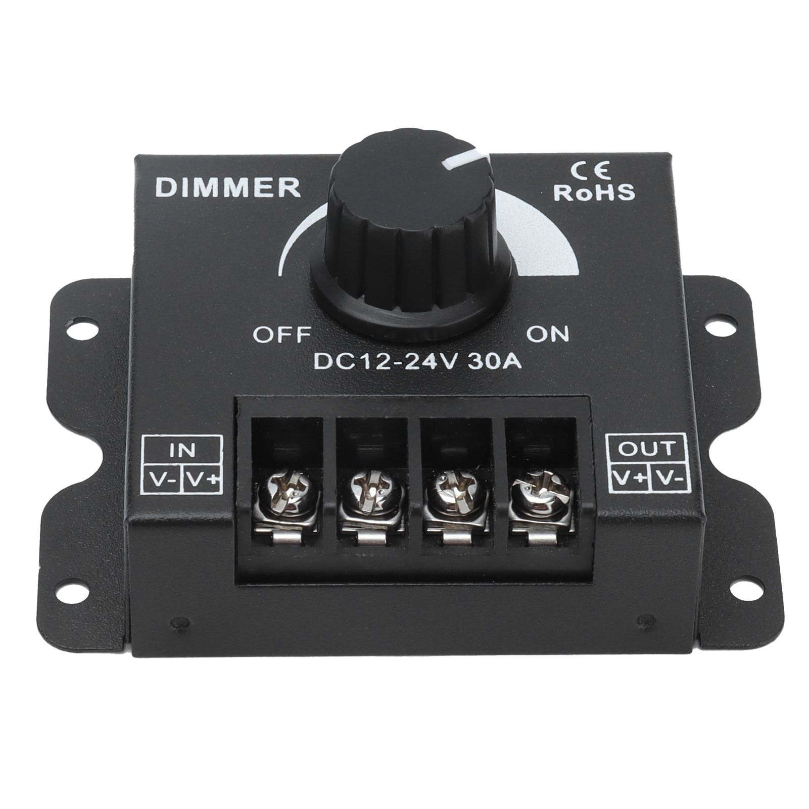 30A LED Dimmer PWM Unicolor Single Channel Adjustable Dimming Controller DC 12V‑24V - Image 5