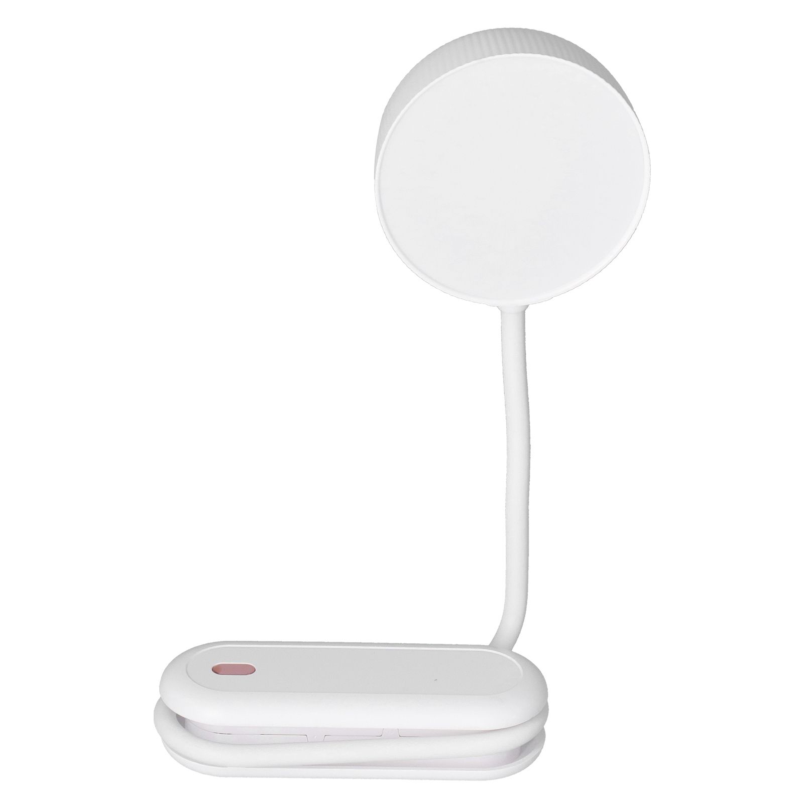 LED Desk Lamp with Gooseneck Night Light 3 Color Stepless Dimming Foldable Eye Protection Lamp USB ChargingWhite - Image 7