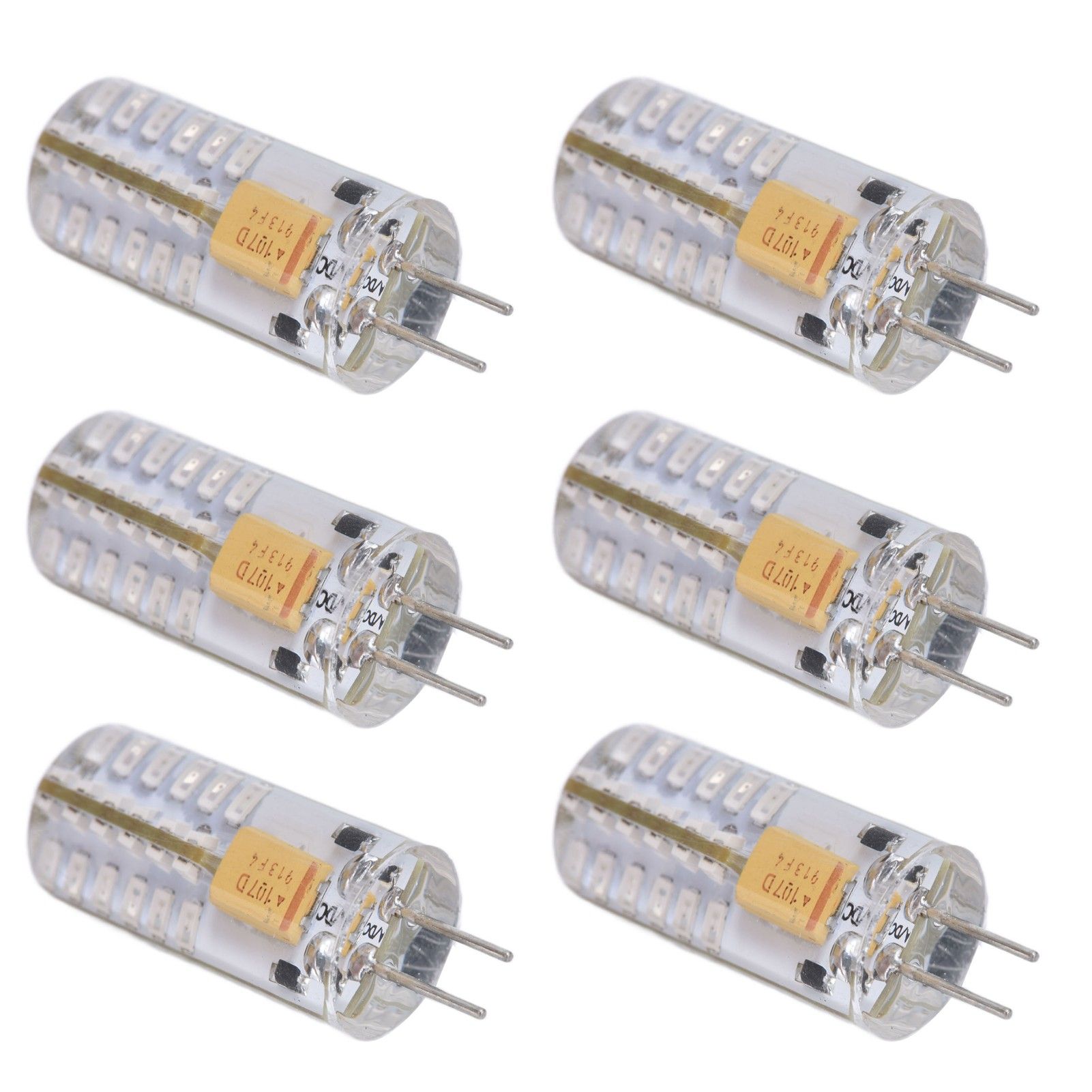 6Pcs LED Bulb Easy Install Light Transmission Uniform Light Output Color Bulb for Party Home 12VBlue - Image 2