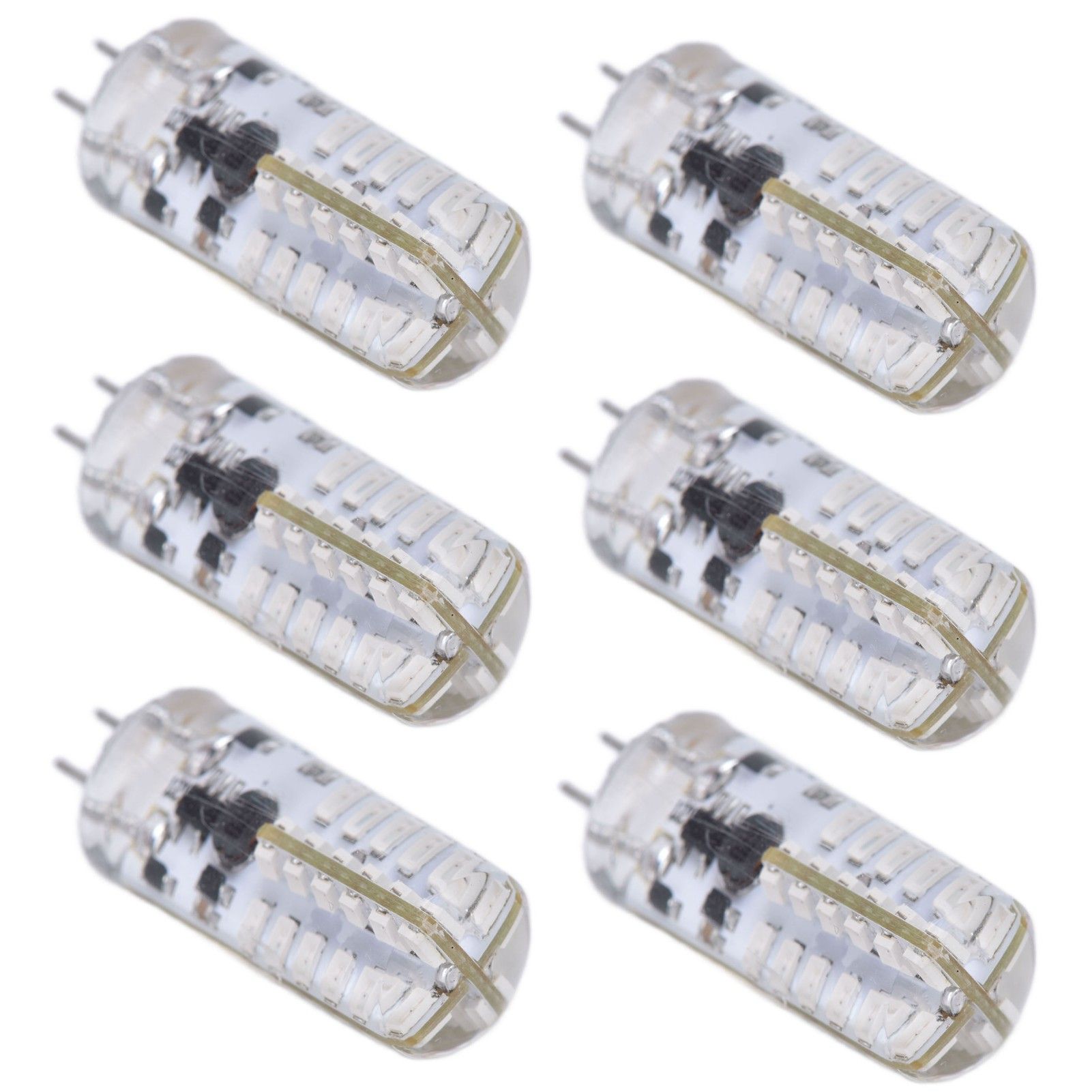 6Pcs LED Bulb Easy Install Light Transmission Uniform Light Output Color Bulb for Party Home 12VBlue - Image 3