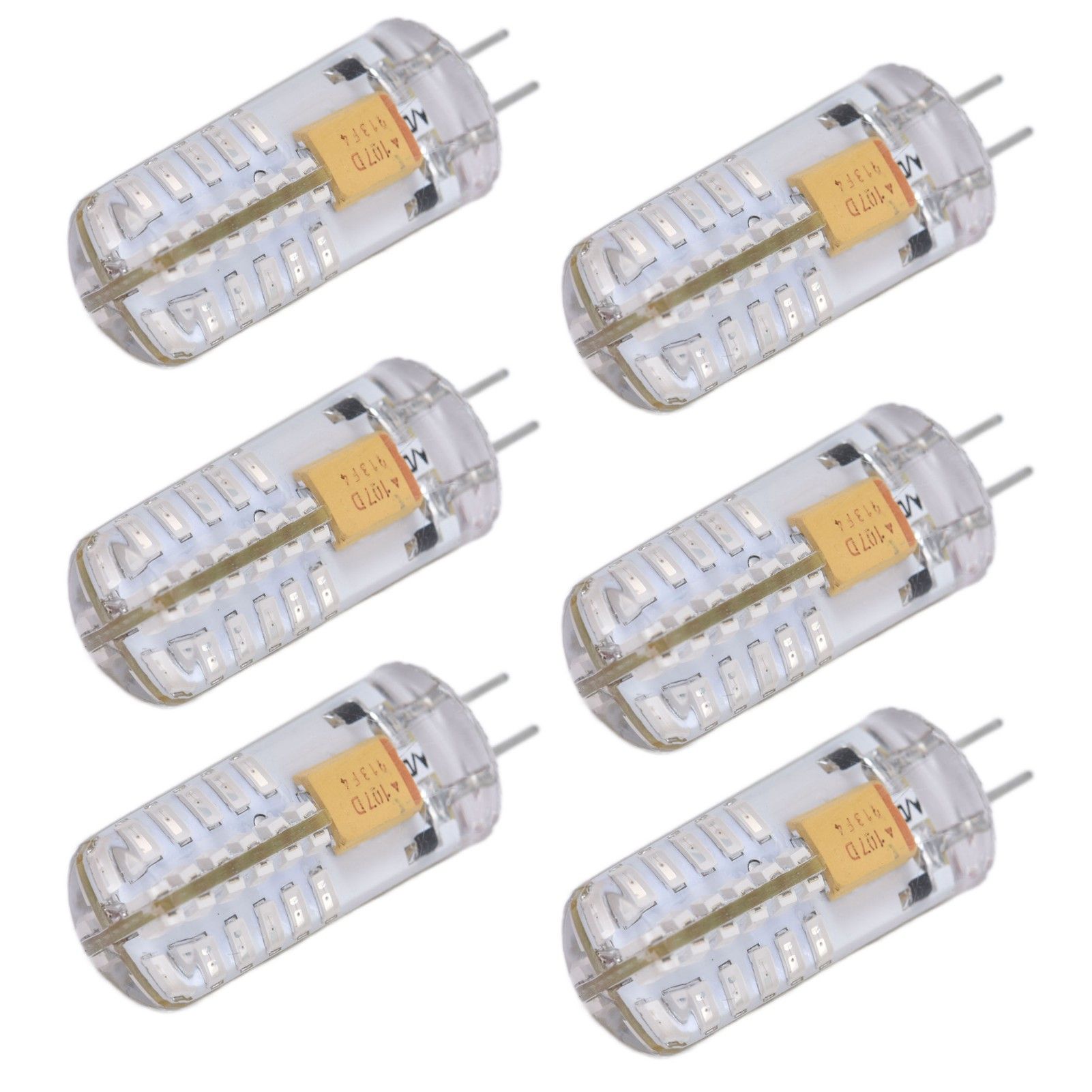 6Pcs LED Bulb Easy Install Light Transmission Uniform Light Output Color Bulb for Party Home 12VBlue - Image 5