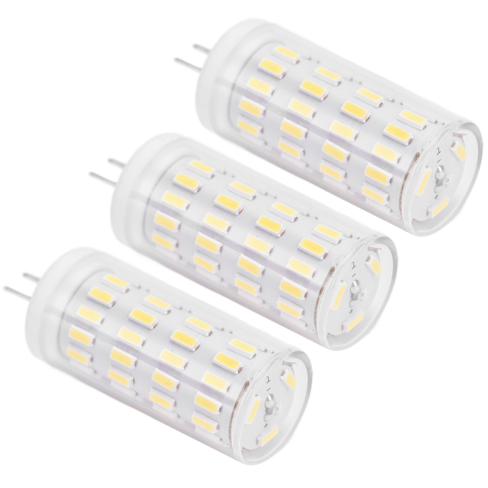 3PCS G4 LED Bulb 5W T3 JC Type Double Pin Base AC DC12‑24V Dimmable Outdoor Landscape BulbWarm Light - Image 3
