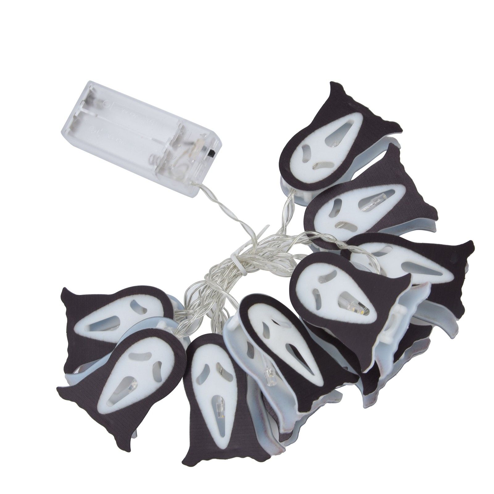 Halloween Ghosts String Lights 10LED String Light for Outdoor Indoor Holiday Decoration Battery Operated - Image 5