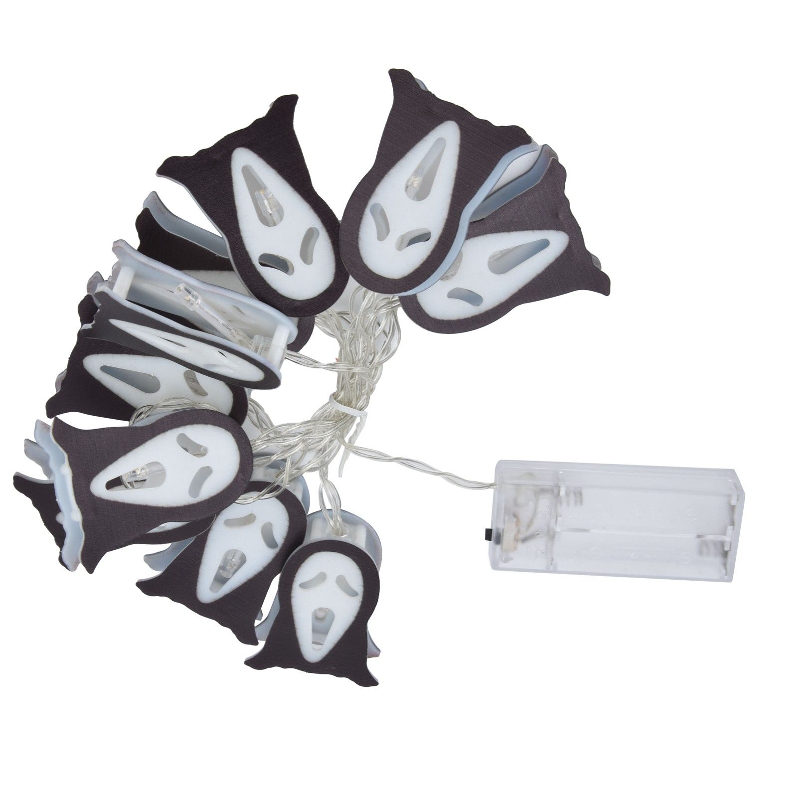 Halloween Ghosts String Lights 10LED String Light for Outdoor Indoor Holiday Decoration Battery Operated - Image 8